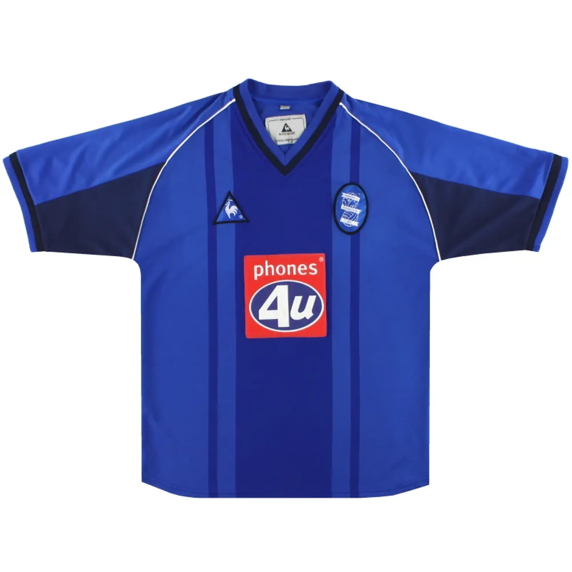 2002-03 Birmingham Le Coq Sportif Home Shirt L - Birmingham City / Excellent 