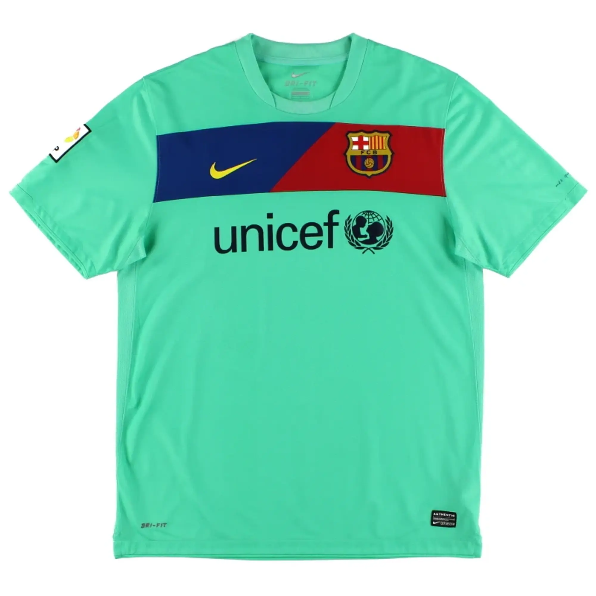 2010-11 Barcelona Nike Away Shirt L - Barcelona / Excellent 