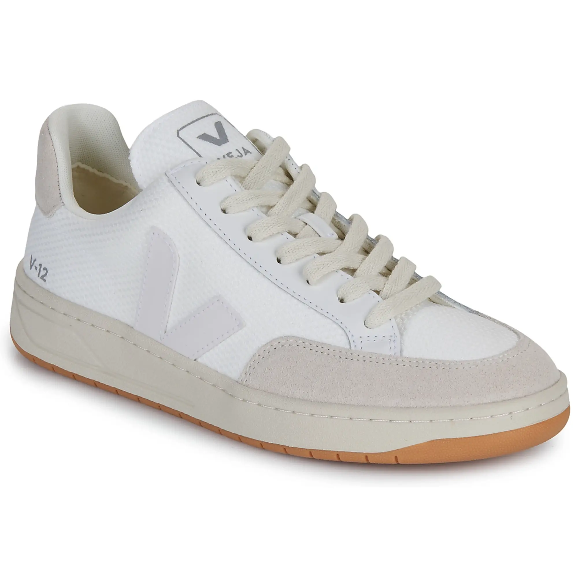 Veja  V-12  men's Shoes (Trainers) in White