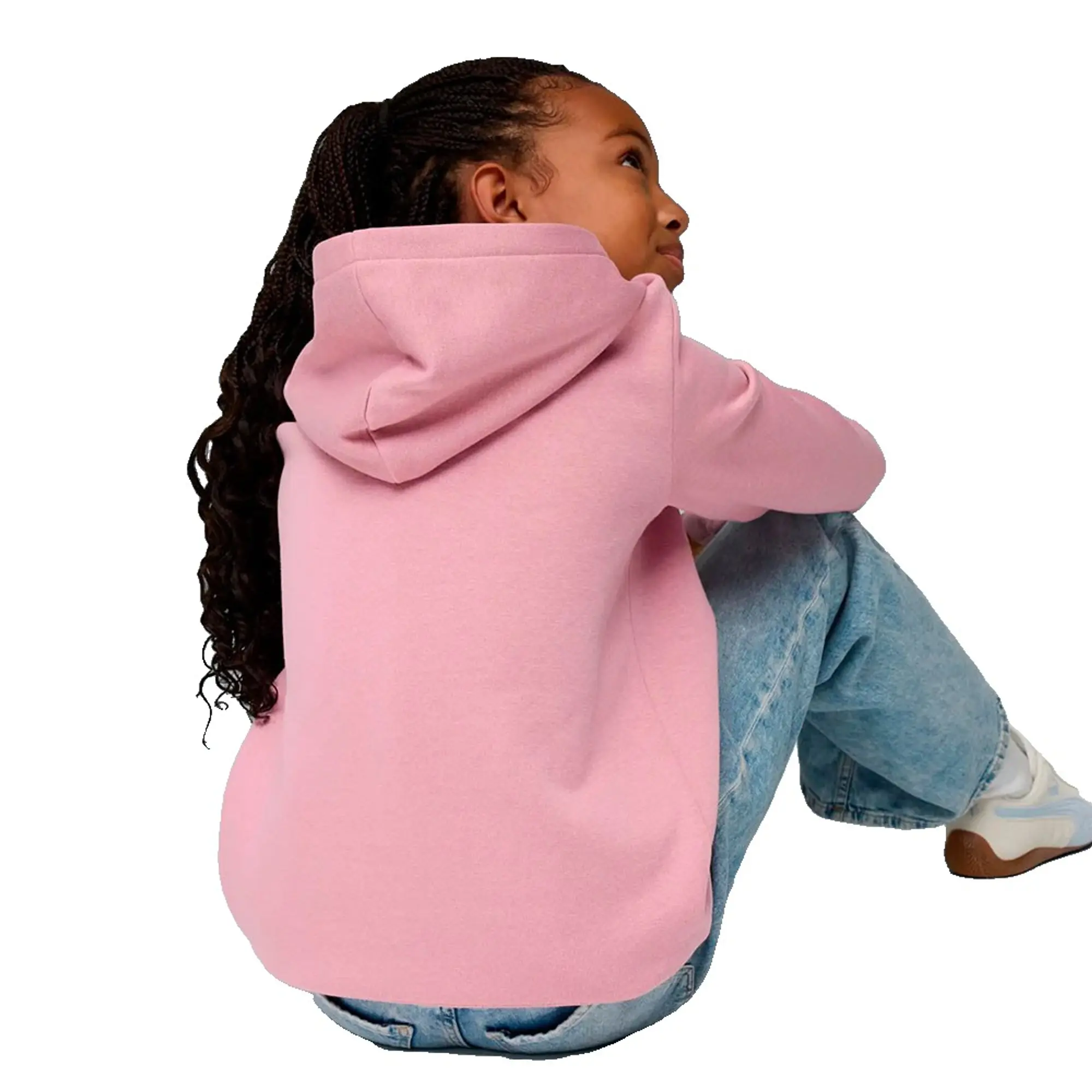 PUMA Ess No. 1 Logo Fleece Hoodie Youth, Poised Pink