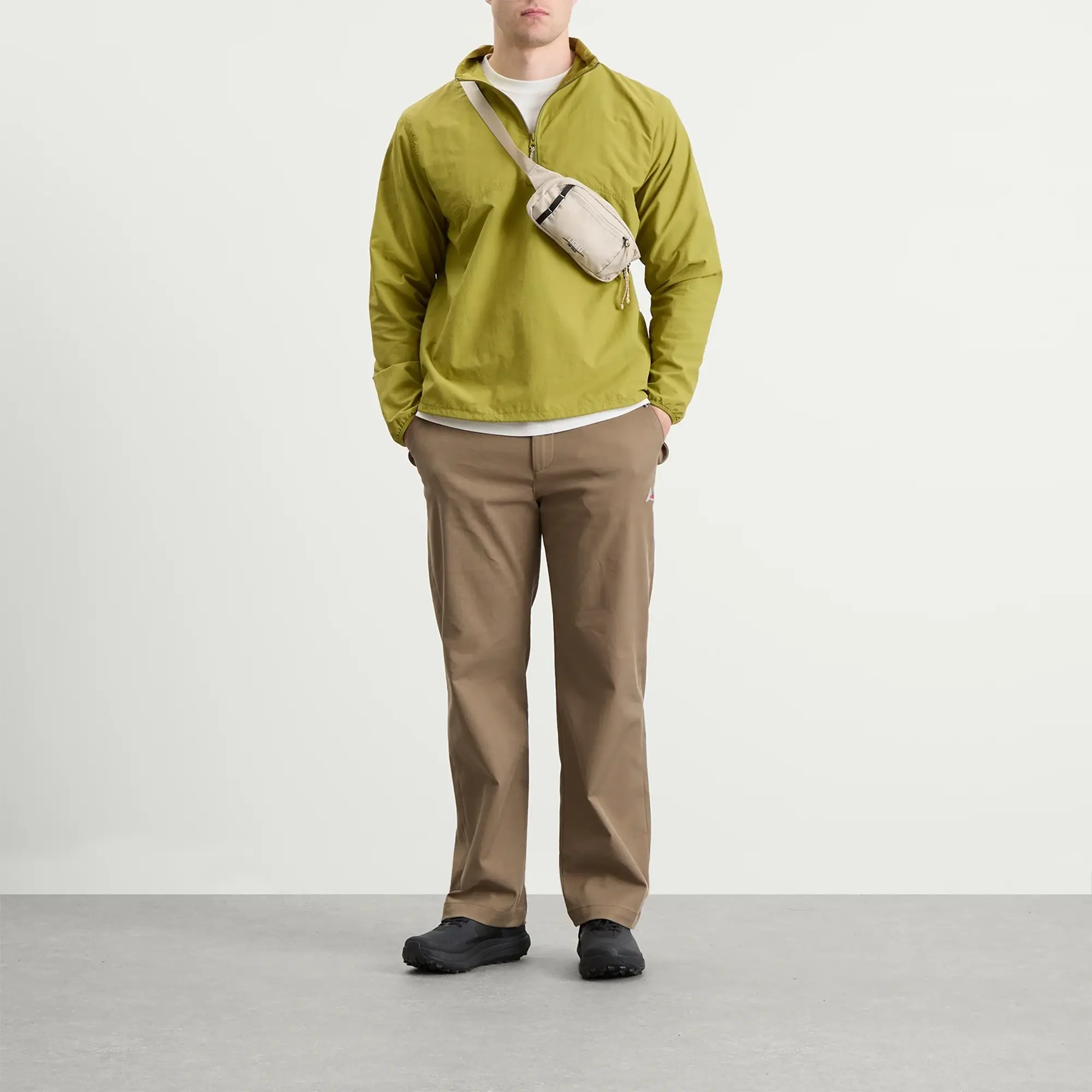 Haglöfs Men's Tight Hip Pack 1L Chalk Beige/True Black