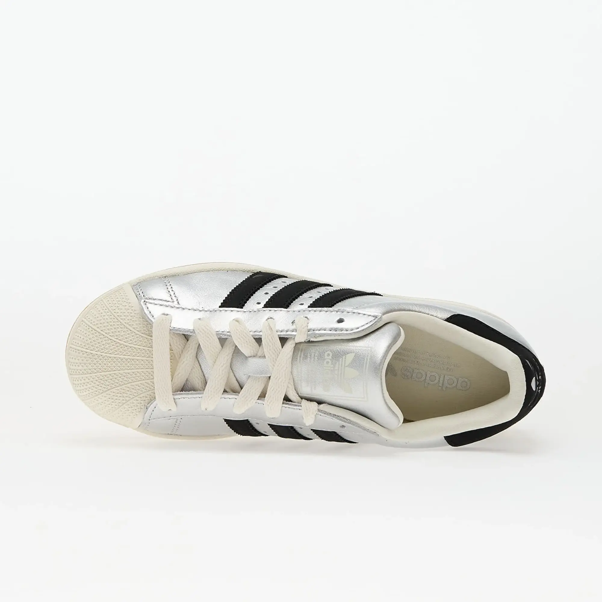 Sneakers Adidas Superstar Ii W Silver Metallic/ Off White/ Gum Eur 35 1/2