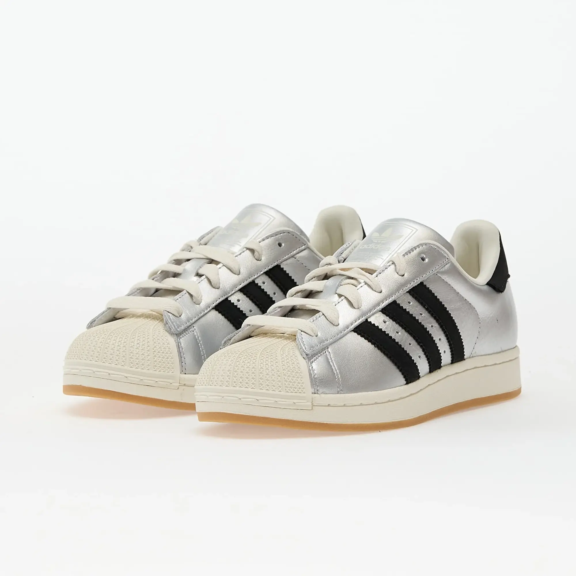 Sneakers Adidas Superstar Ii W Silver Metallic/ Off White/ Gum Eur 35 1/2
