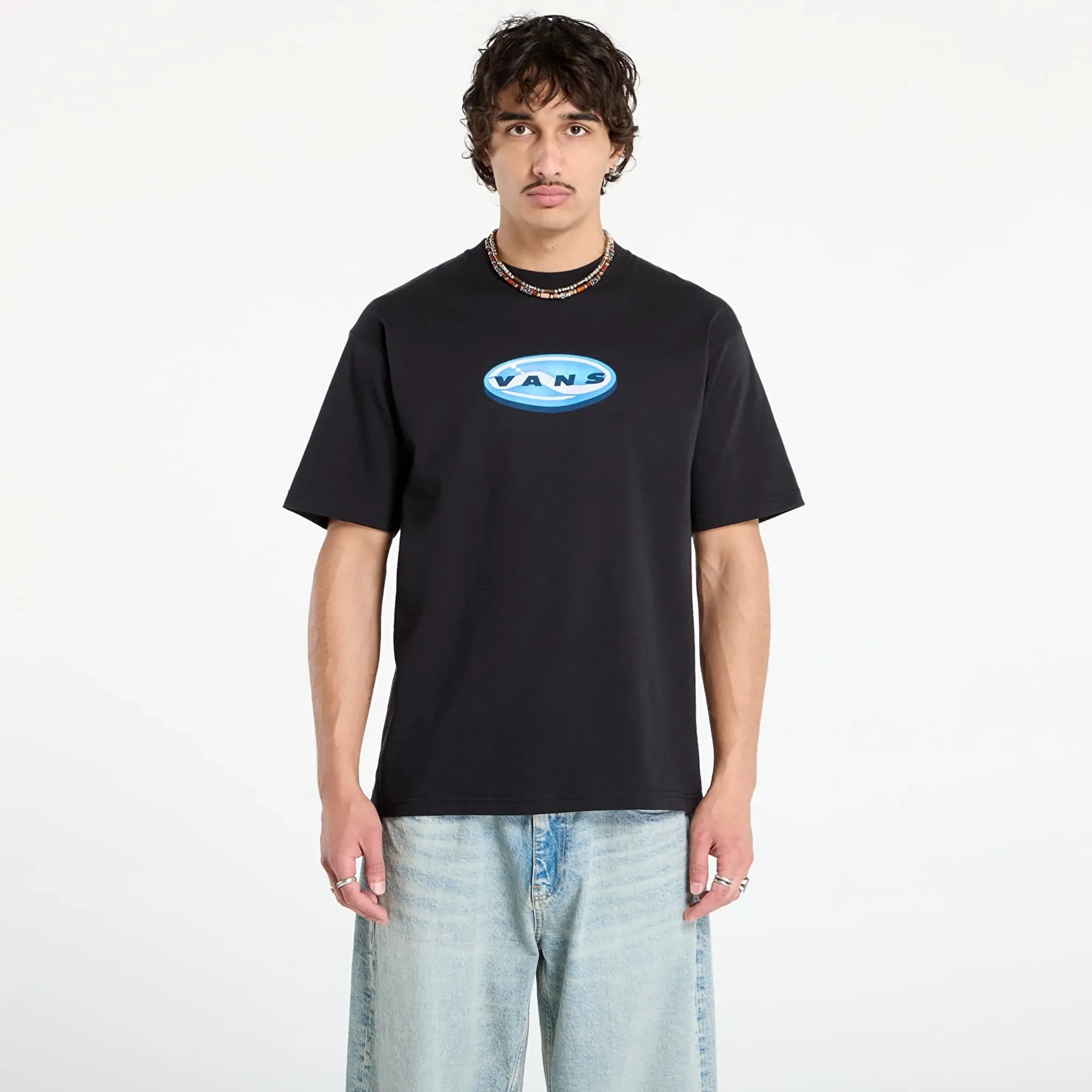 T-Shirt Vans 3D Retroval Ss Tee Black L