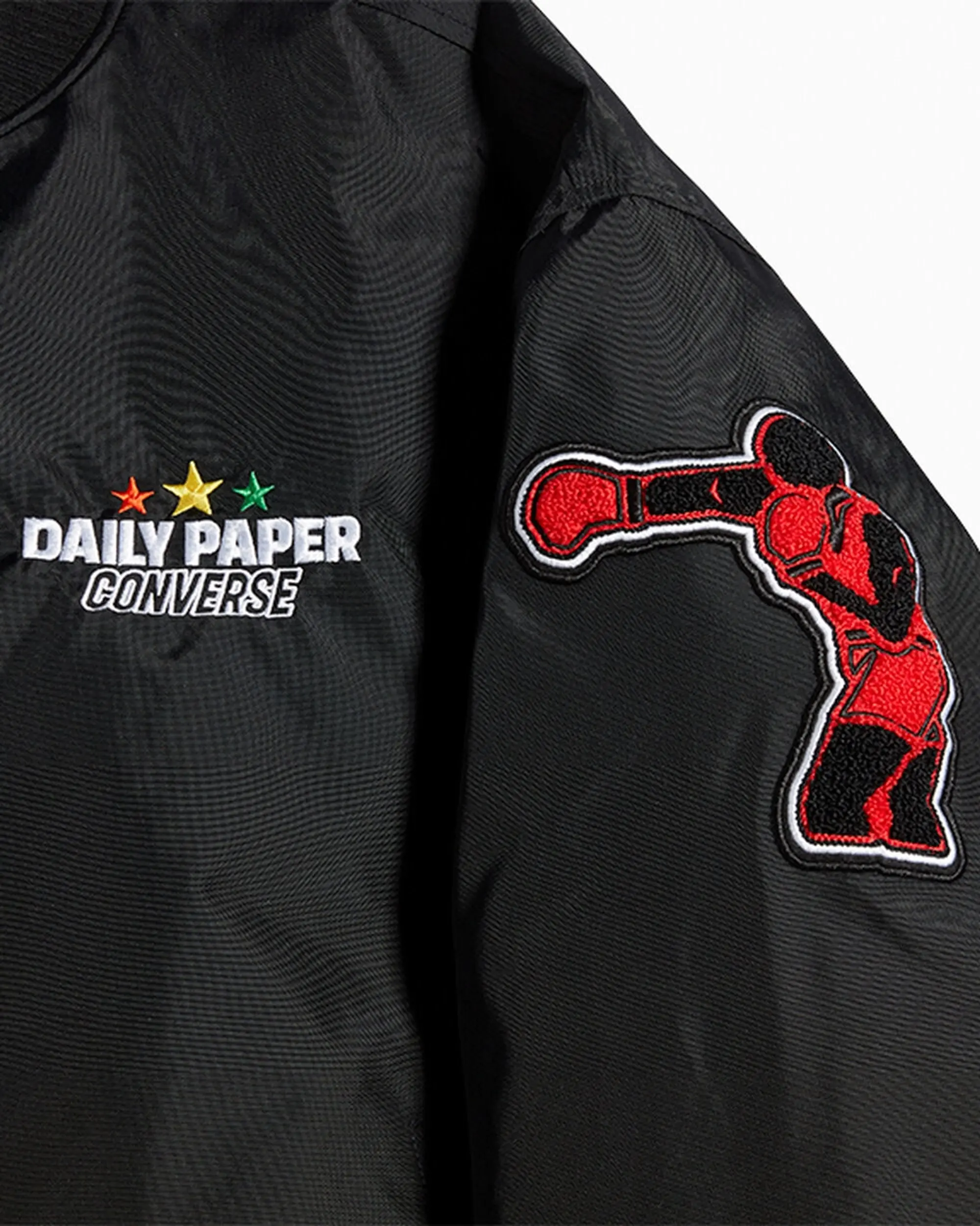 Converse Converse x Daily Paper Stadium Jacket - Black