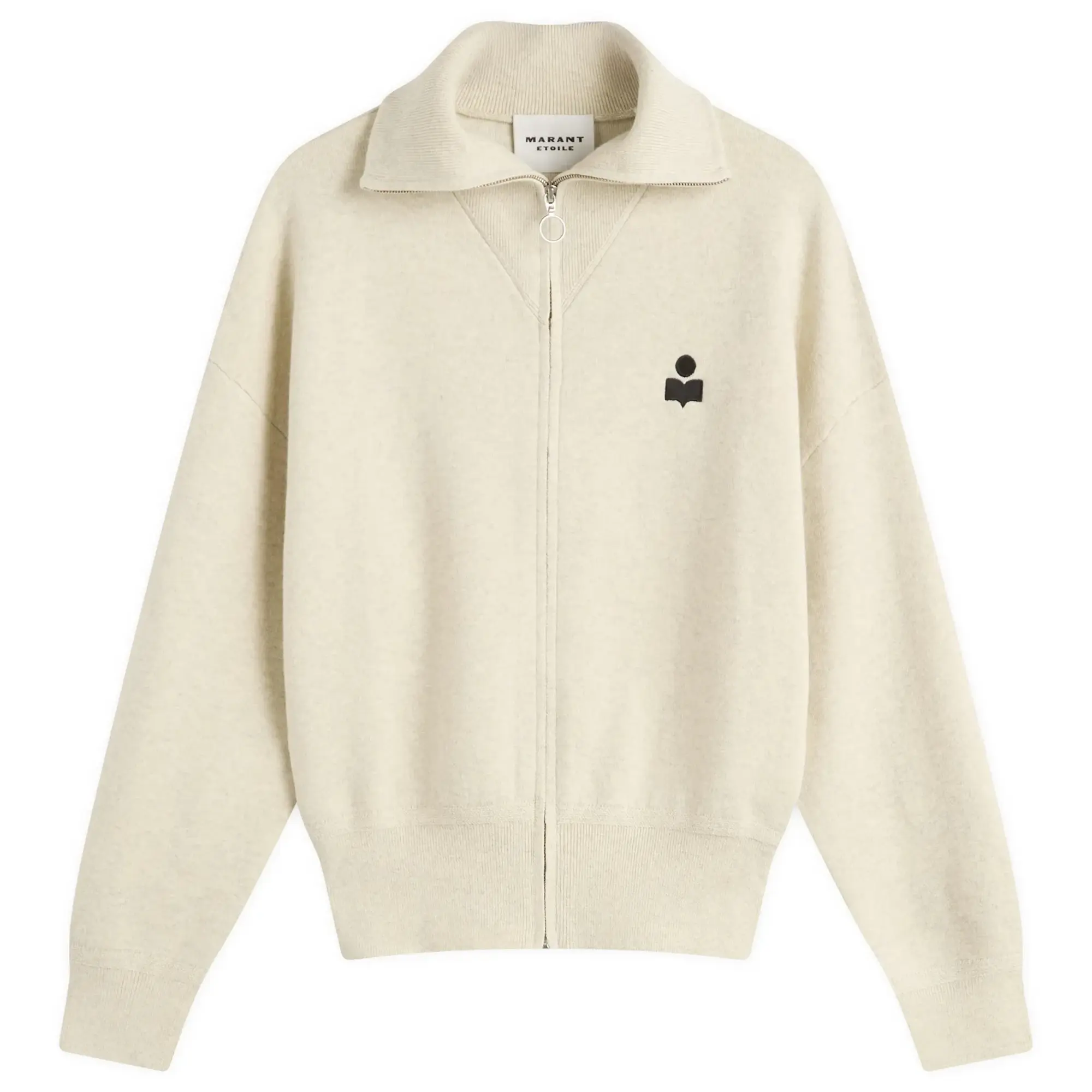 Isabel Marant Women's Étoile Axelle Zip Jacket Light Grey