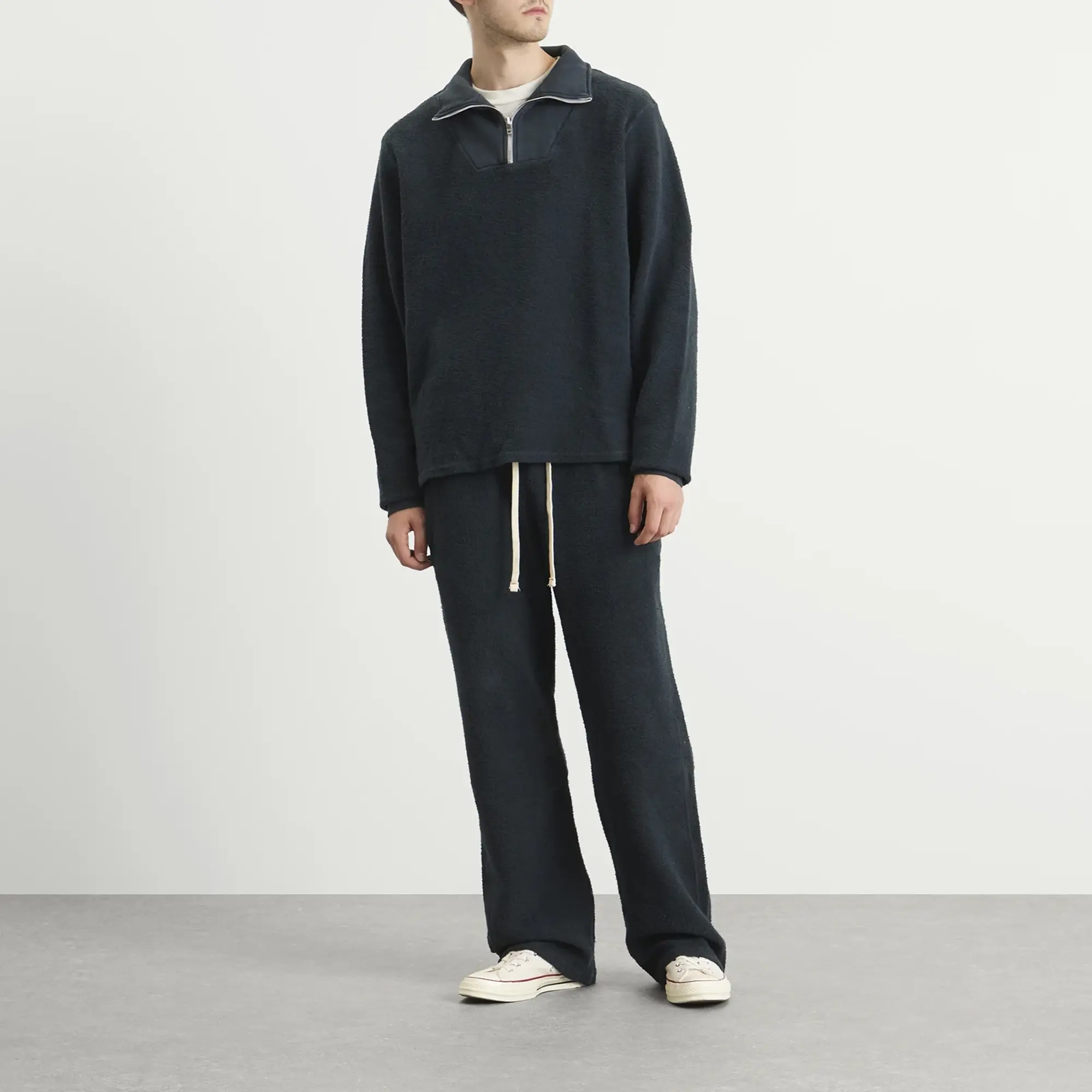 Les Tien Men's Inside Out Heavyweight Classic Pant Faded Black