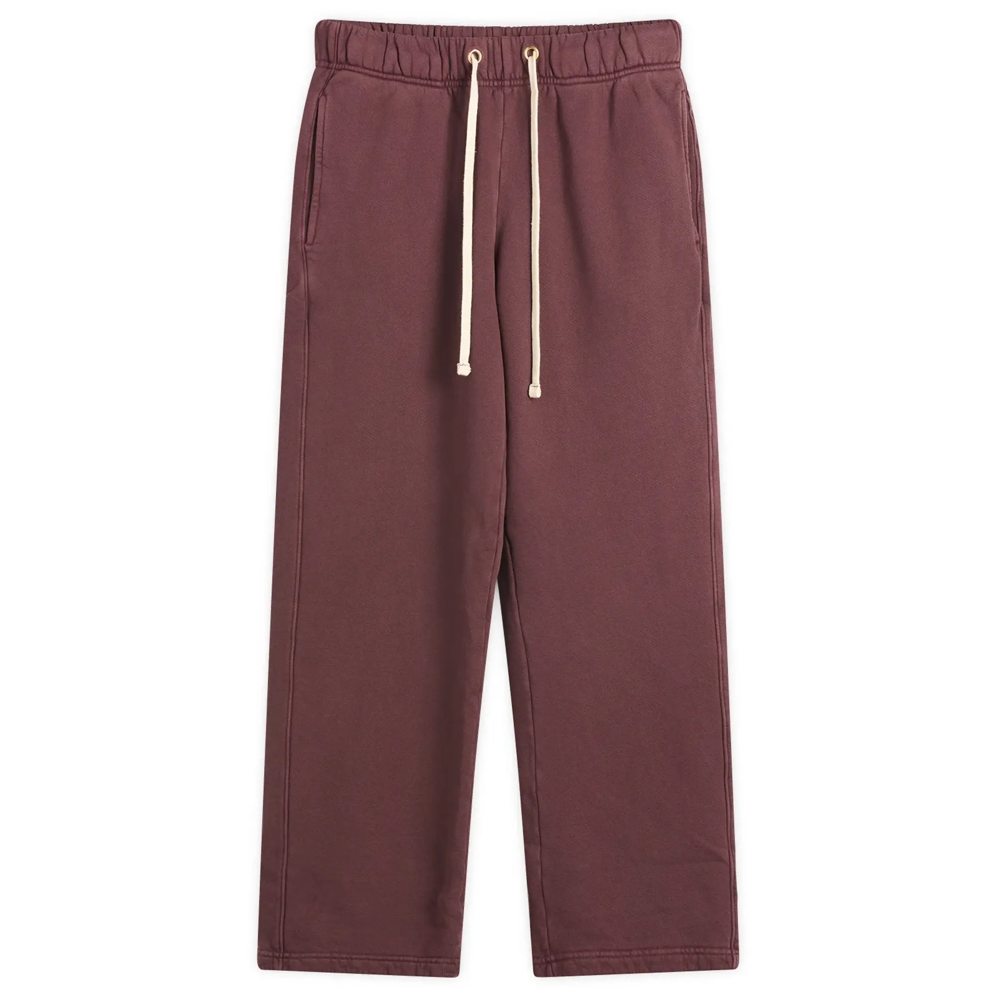 Les Tien Men's Heavyweight Classic Pant Washed Red Mahogany