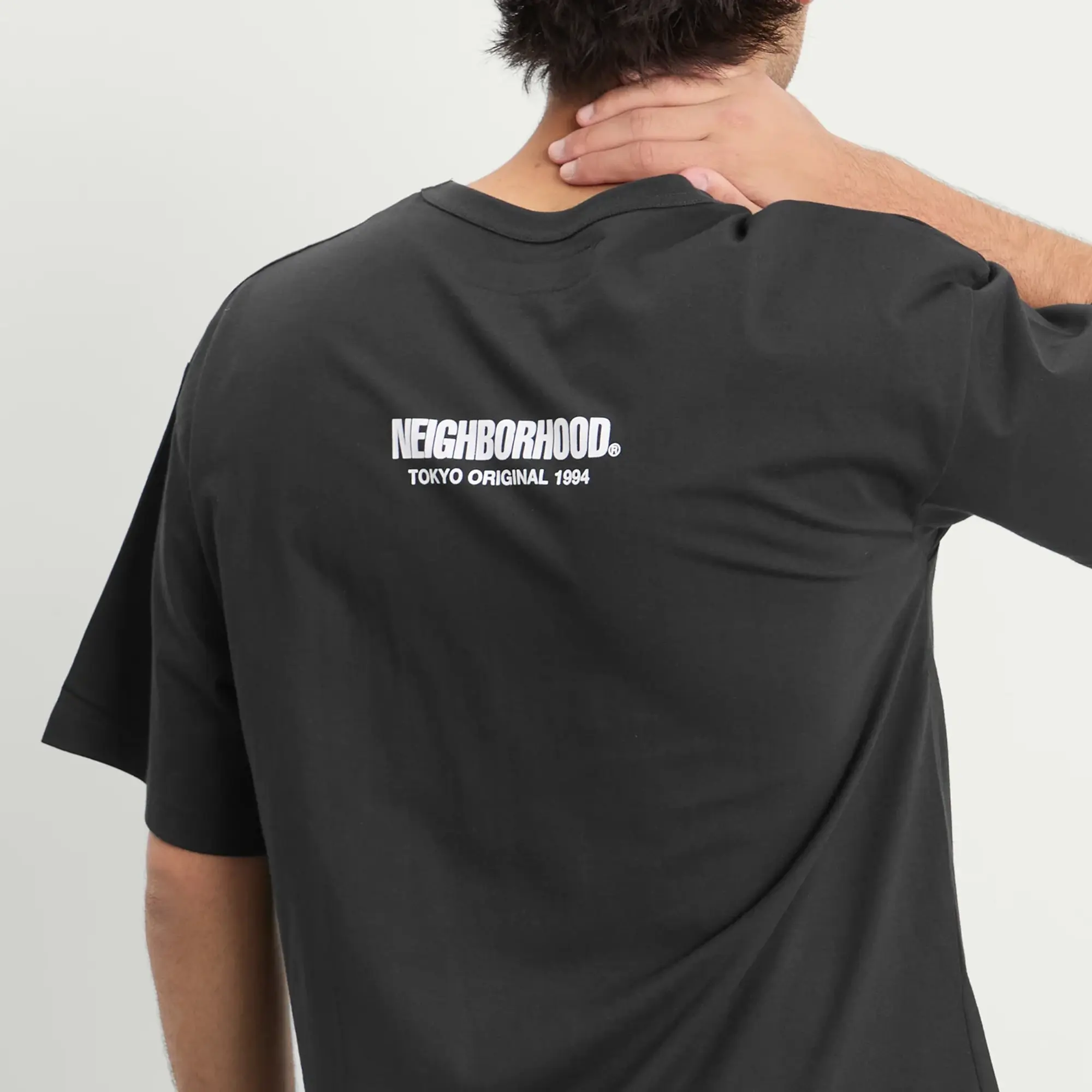 Neighborhood Men's Sheltech Pocket T-Shirt Black