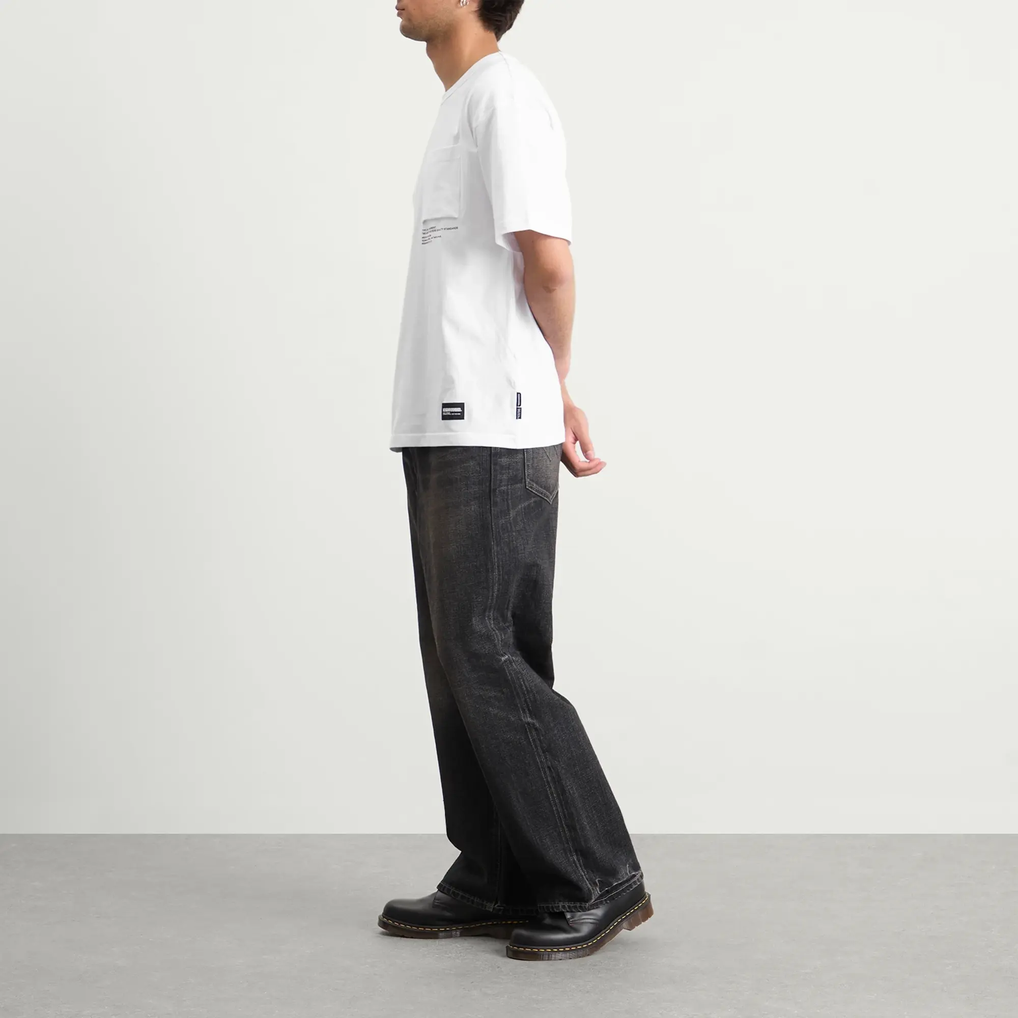 Neighborhood Men's Sheltech Pocket T-Shirt White