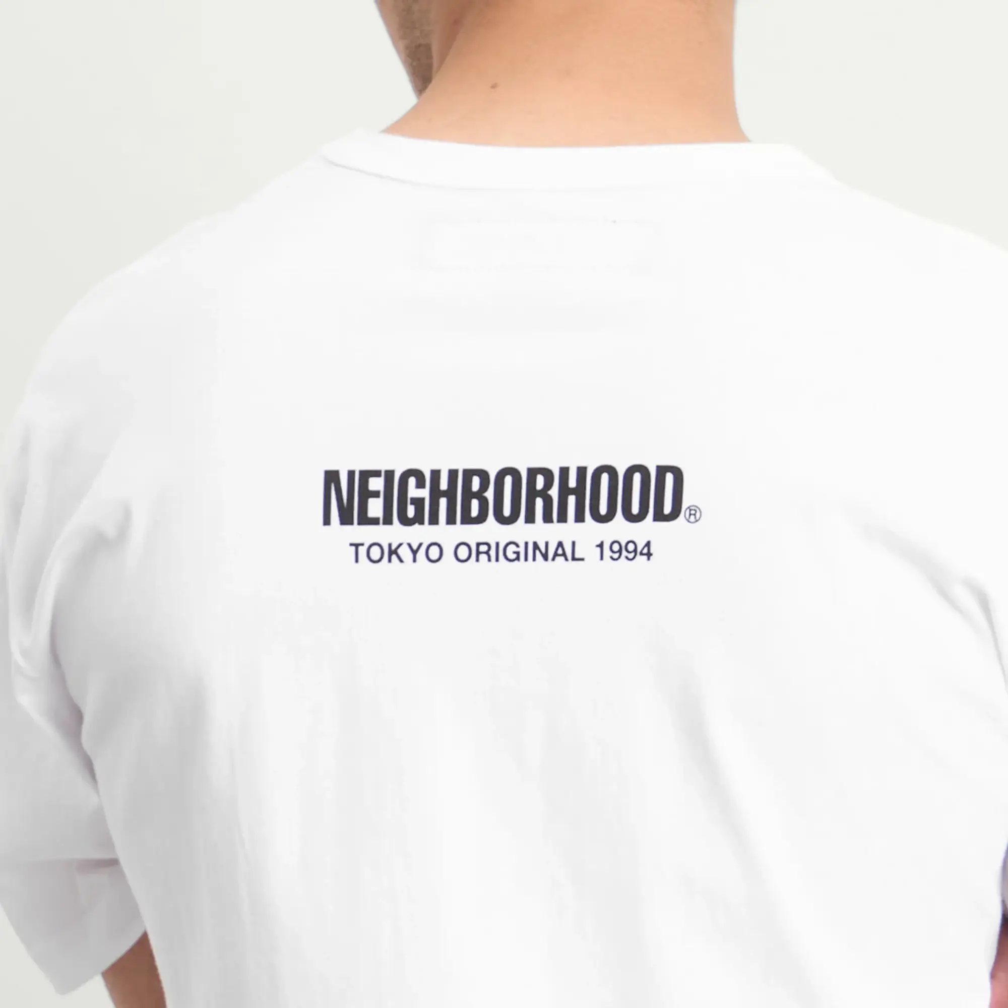 Neighborhood Men's Sheltech Pocket T-Shirt White