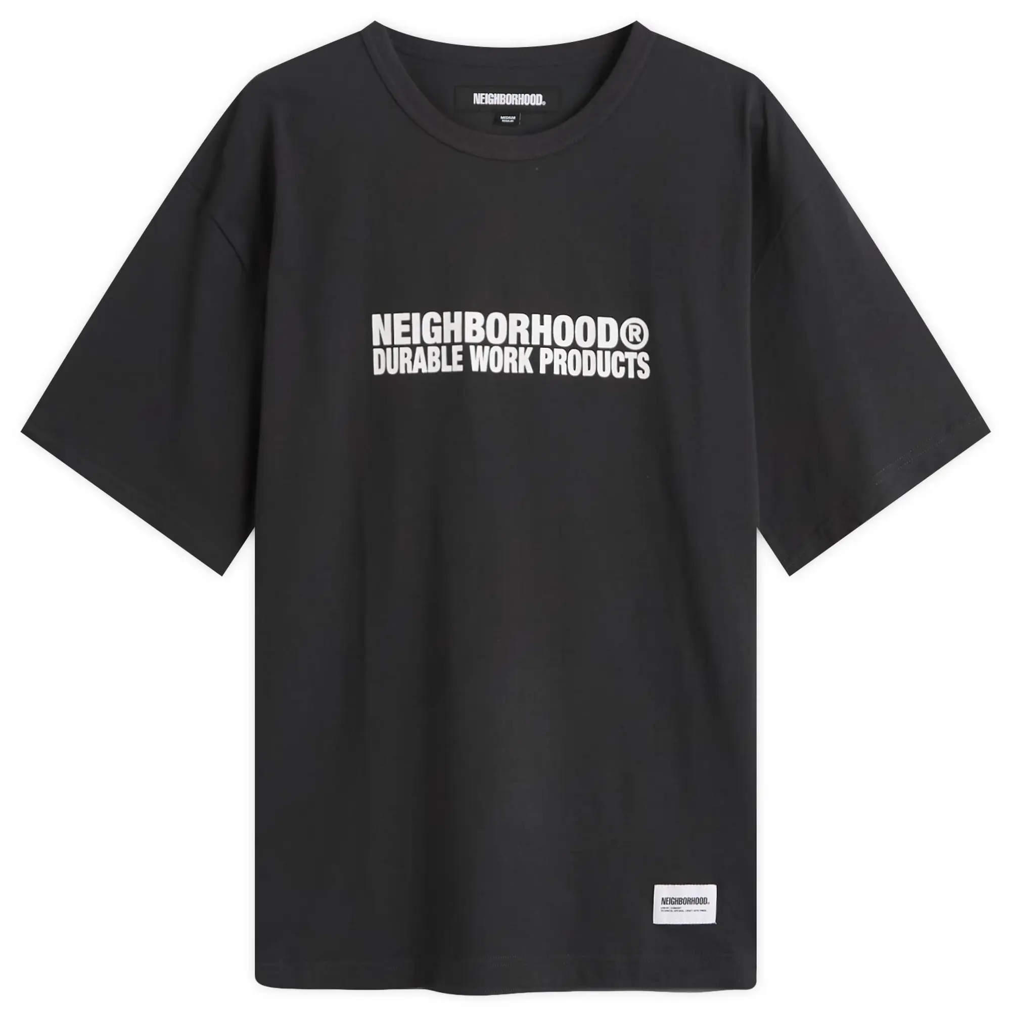Neighborhood Men's Sheltech Logo T-Shirt Black