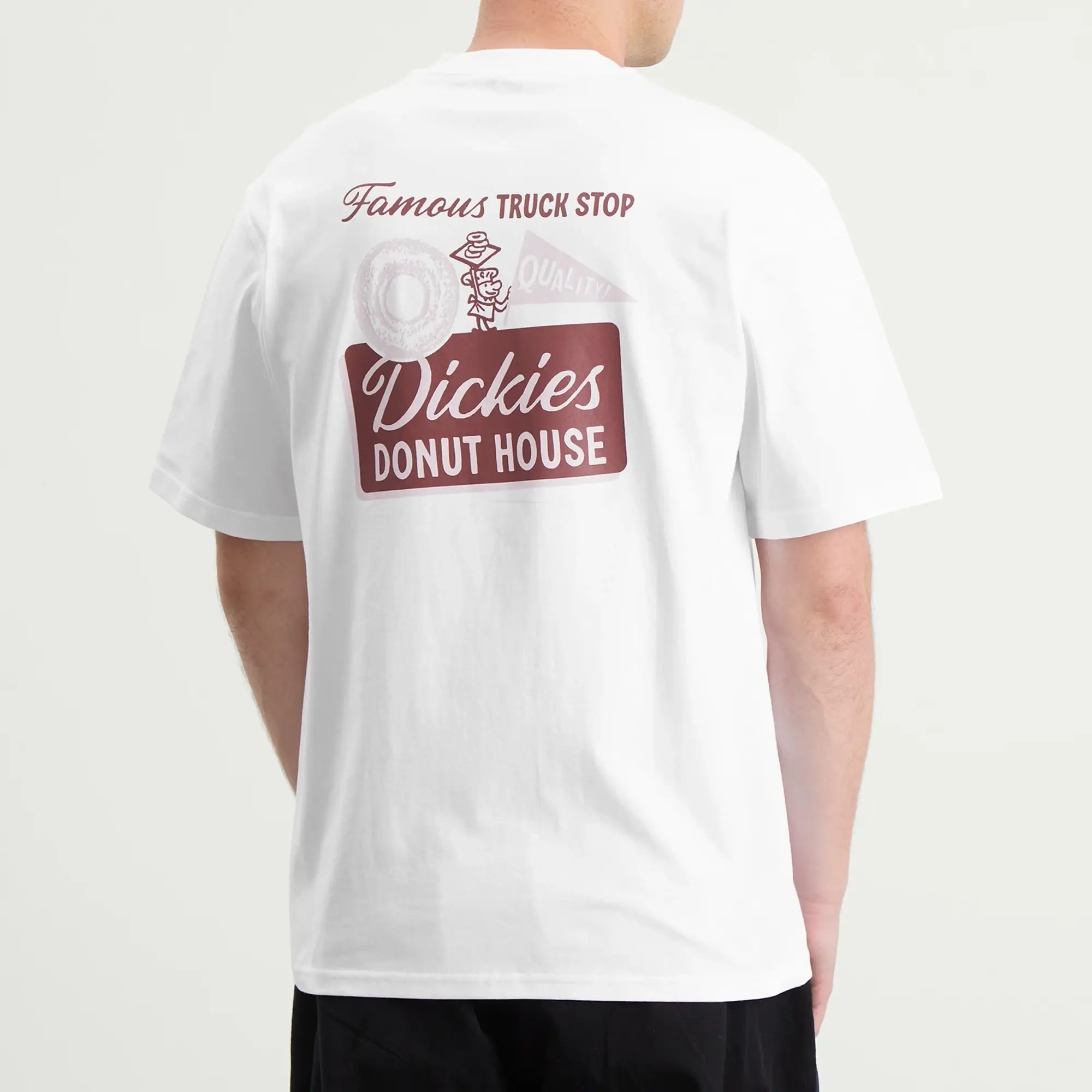 Dickies Men's Donut House T-Shirt White