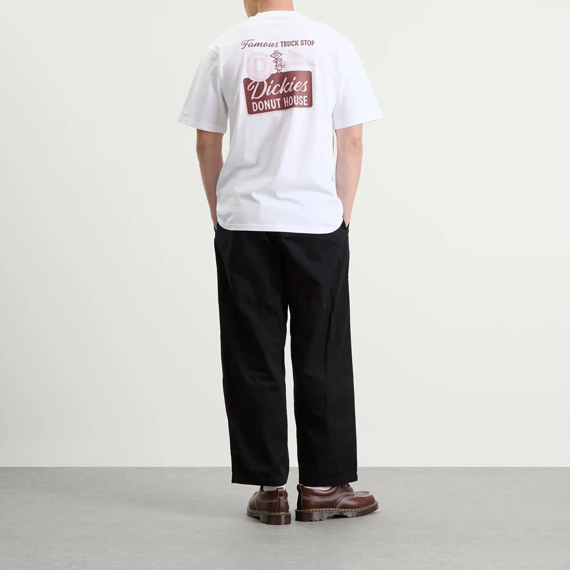 Dickies Men's Donut House T-Shirt White