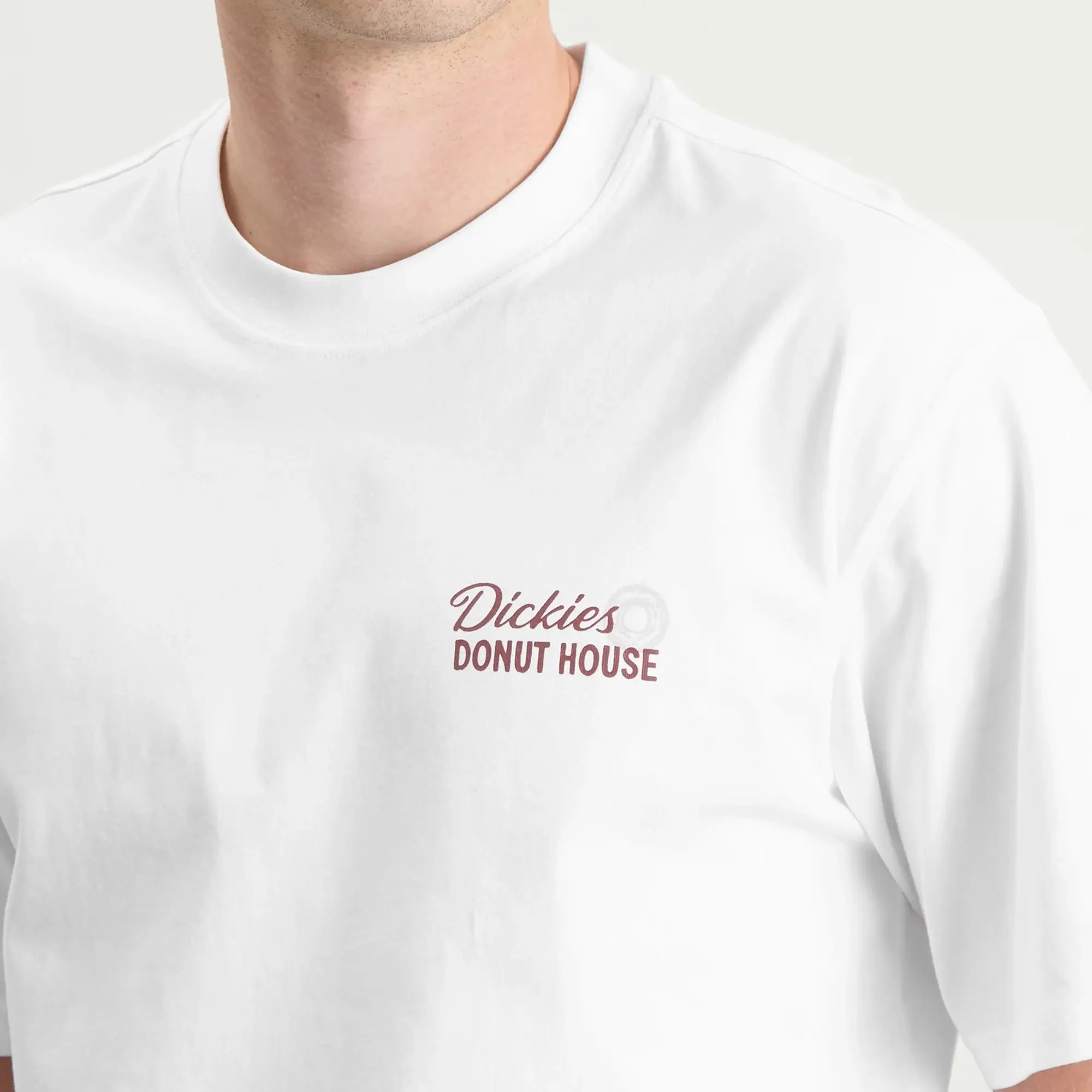 Dickies Men's Donut House T-Shirt White