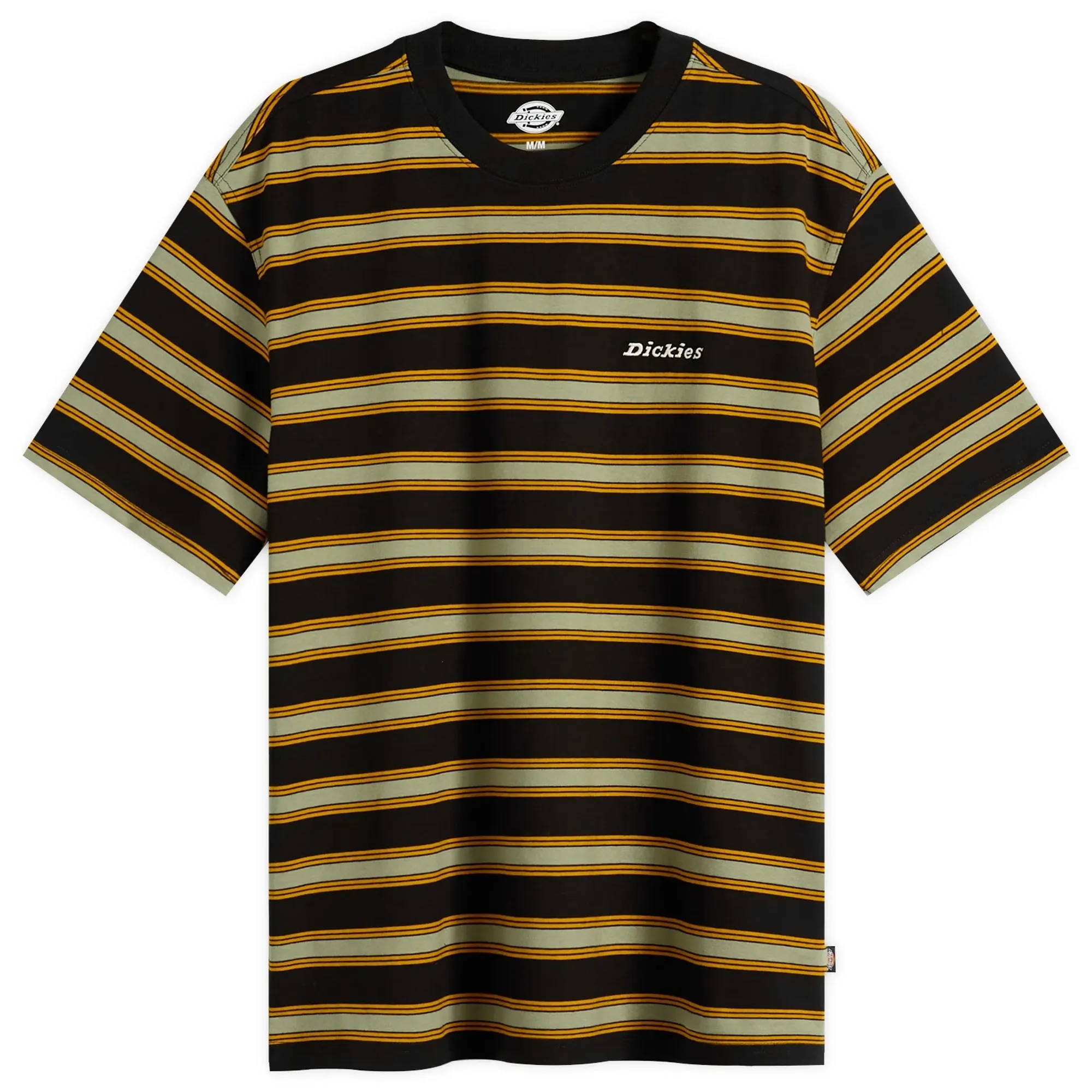 Dickies Men's York Stripe T-Shirt Black