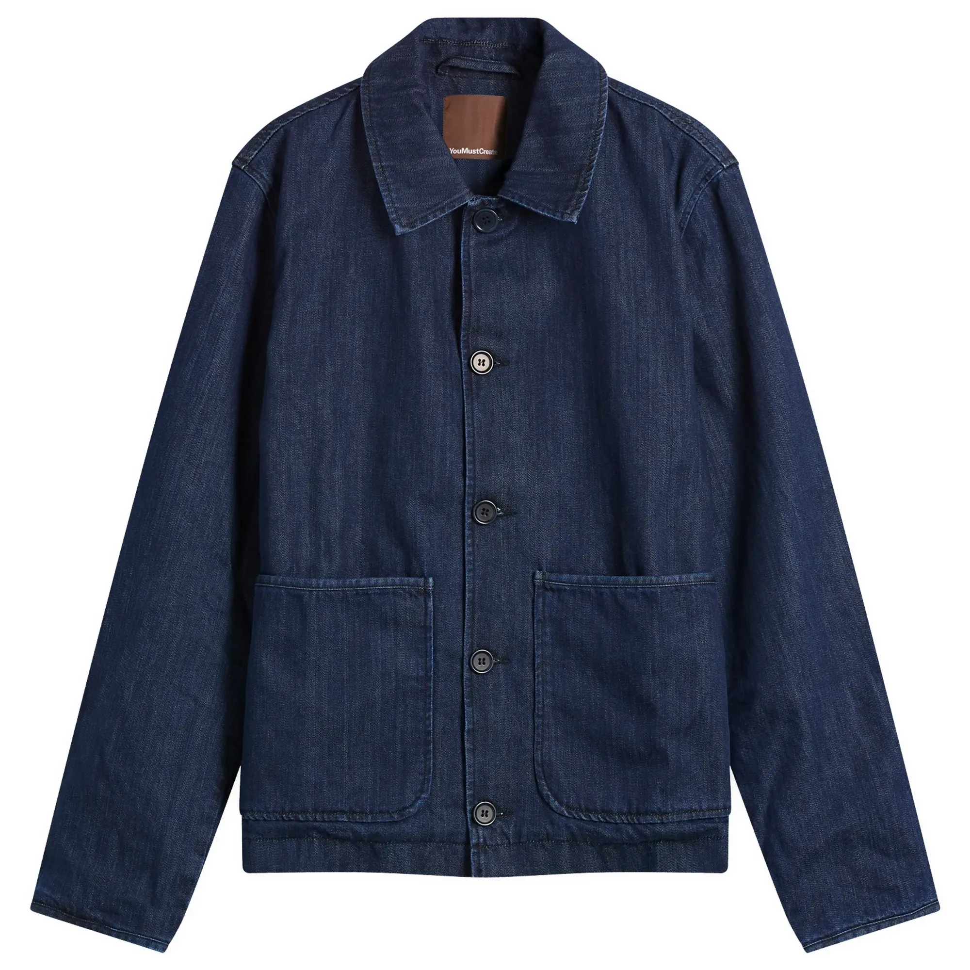 YMC Men's Groundhog Chore Jacket Indigo