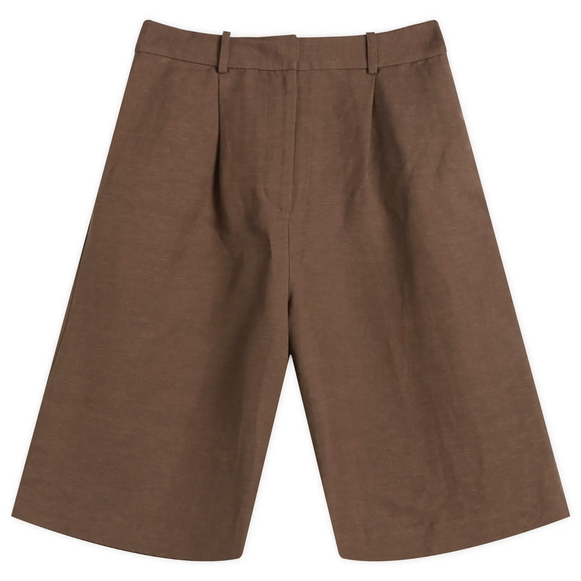 Faithfull The Brand Women's Astrid Long Shorts Forest