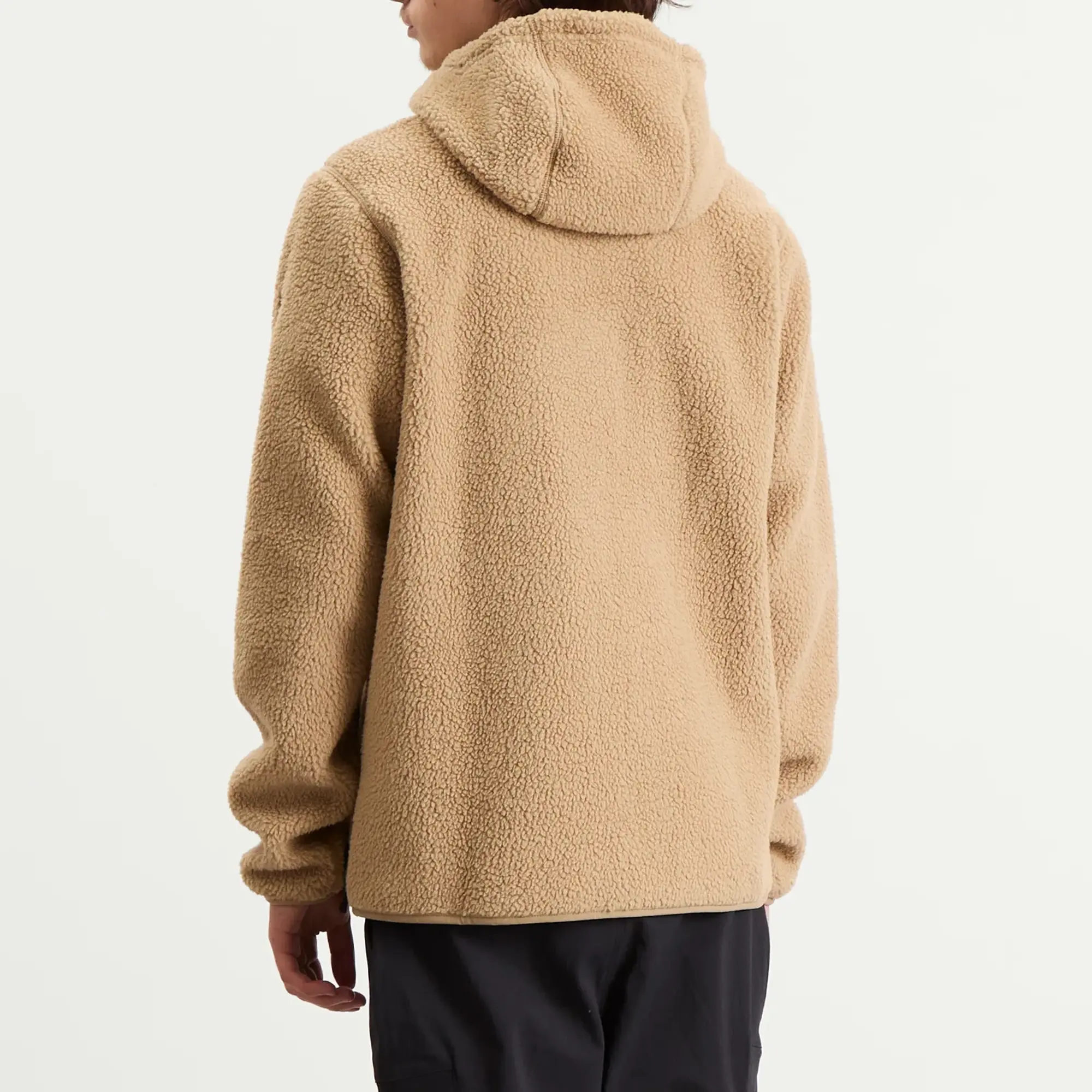Haglöfs Men's Funäs Pile Fleece Hooded Jacket Oak Brown