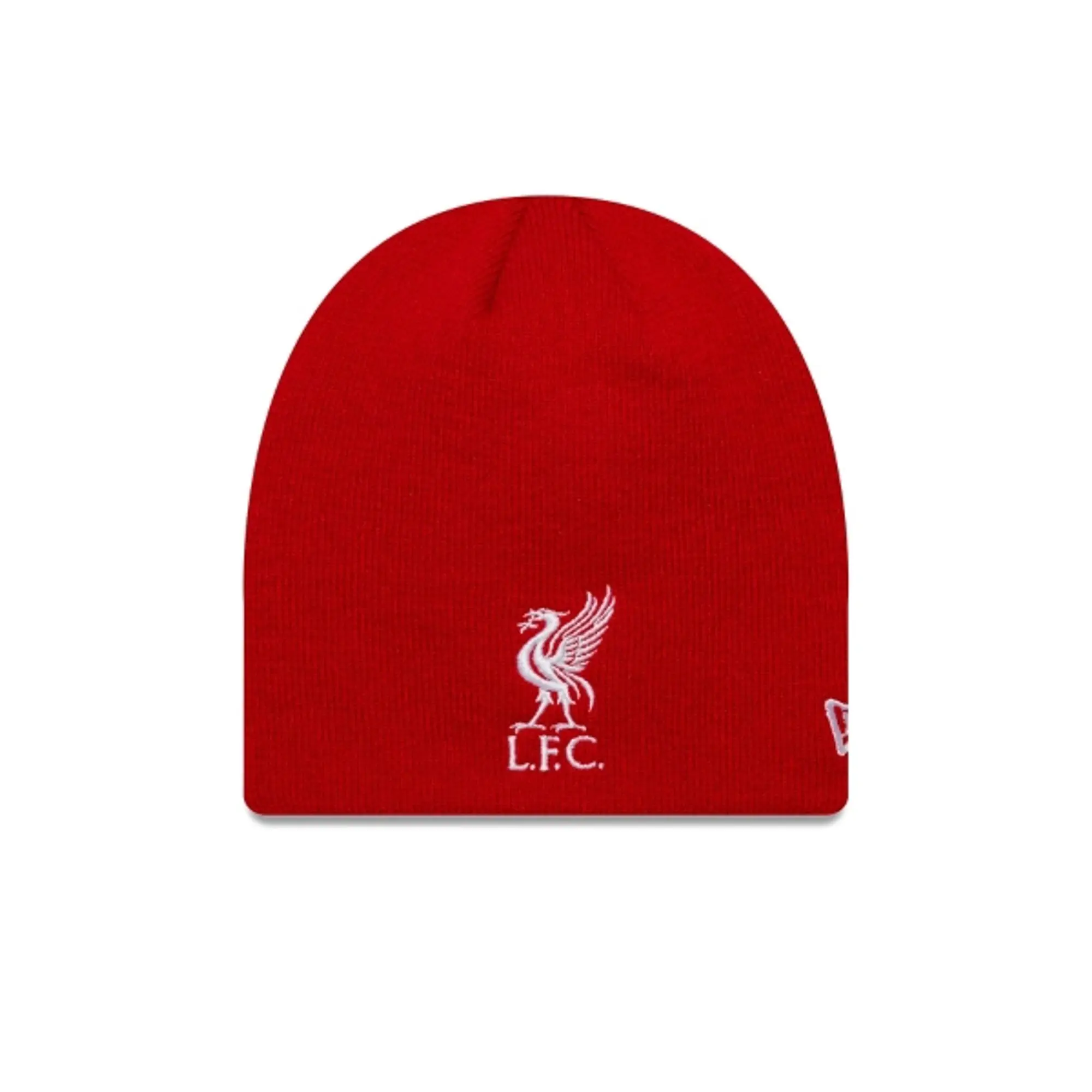 LFC New Era Kids CORE SKULL Liverbird Beanie Red