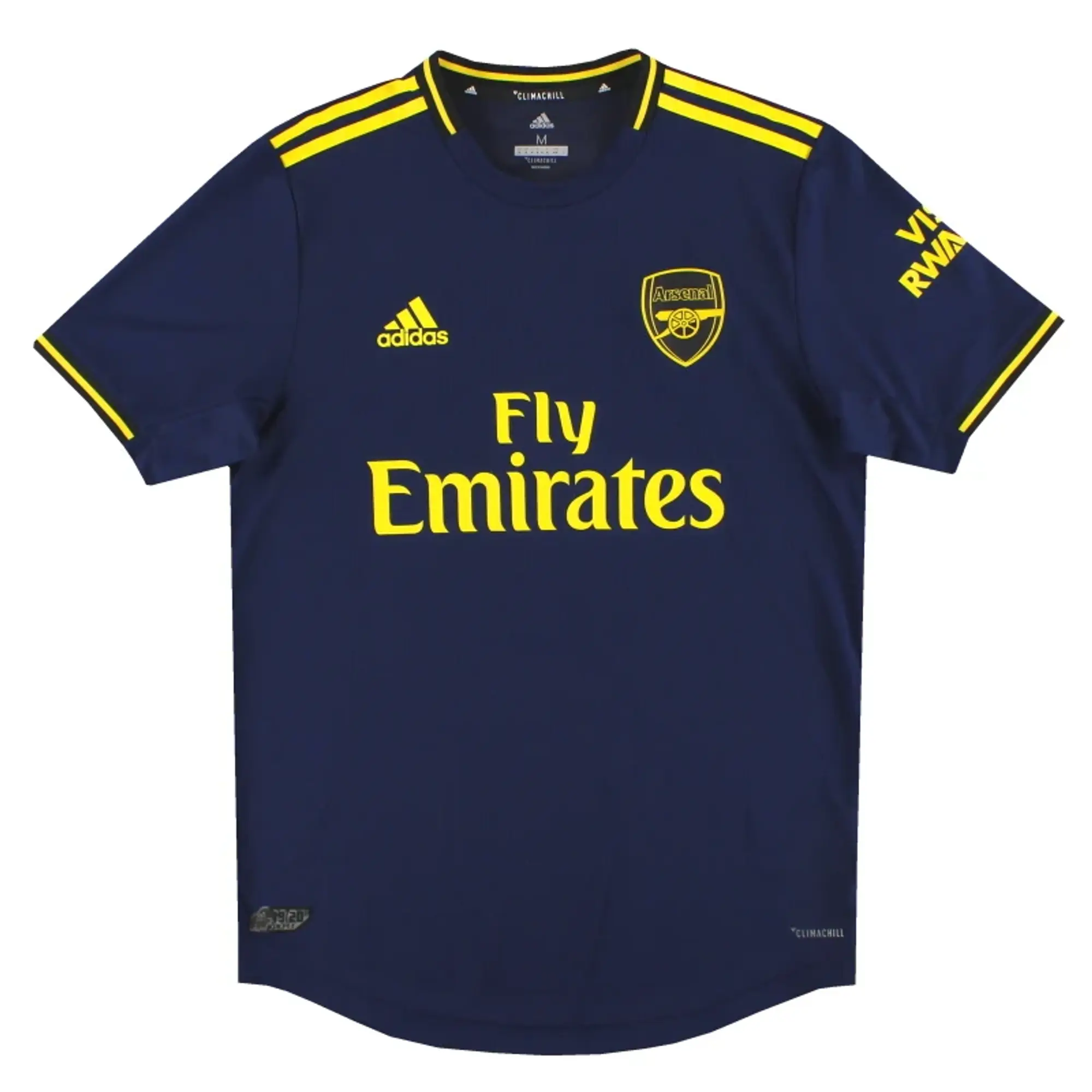 2019-20 Arsenal adidas Authentic Third Shirt *Mint* M - Arsenal / Mint 
