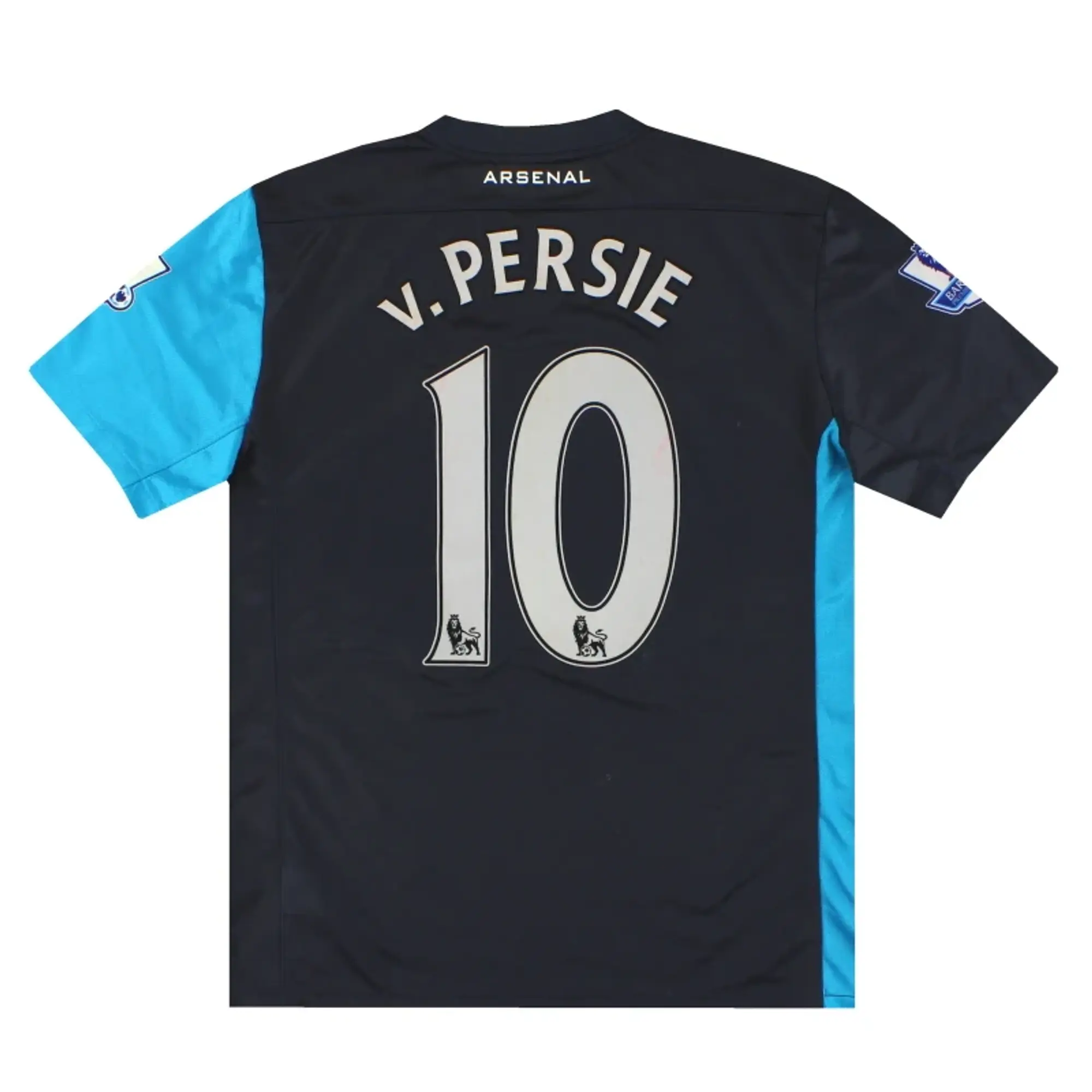 2011-12 Arsenal Nike '125th Anniversary' Away Shirt v.Persie #10 M - Arsenal / Excellent 