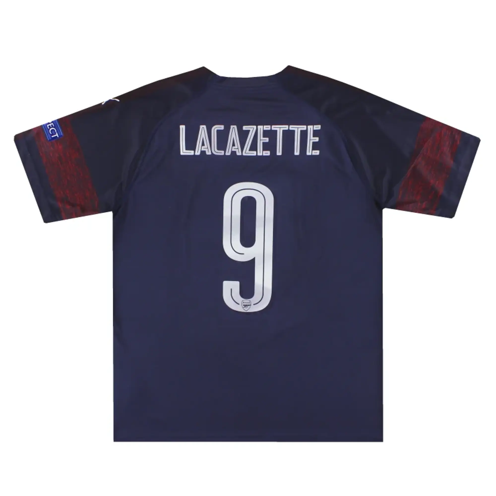 2018-19 Arsenal Puma Away Shirt Lacazette #9 L - Arsenal / Excellent 