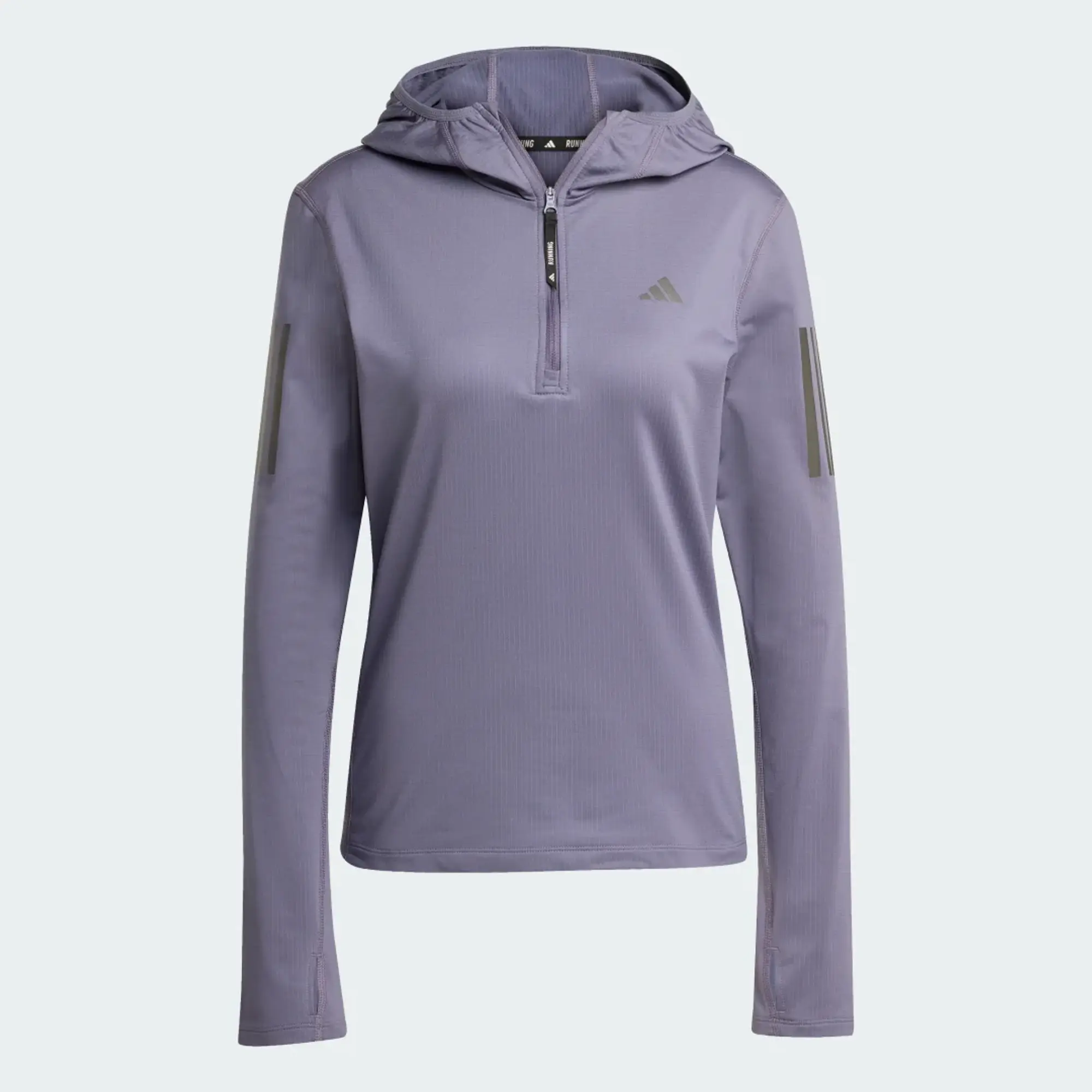 adidas Own The Run Winterized Hooded Half-Zip