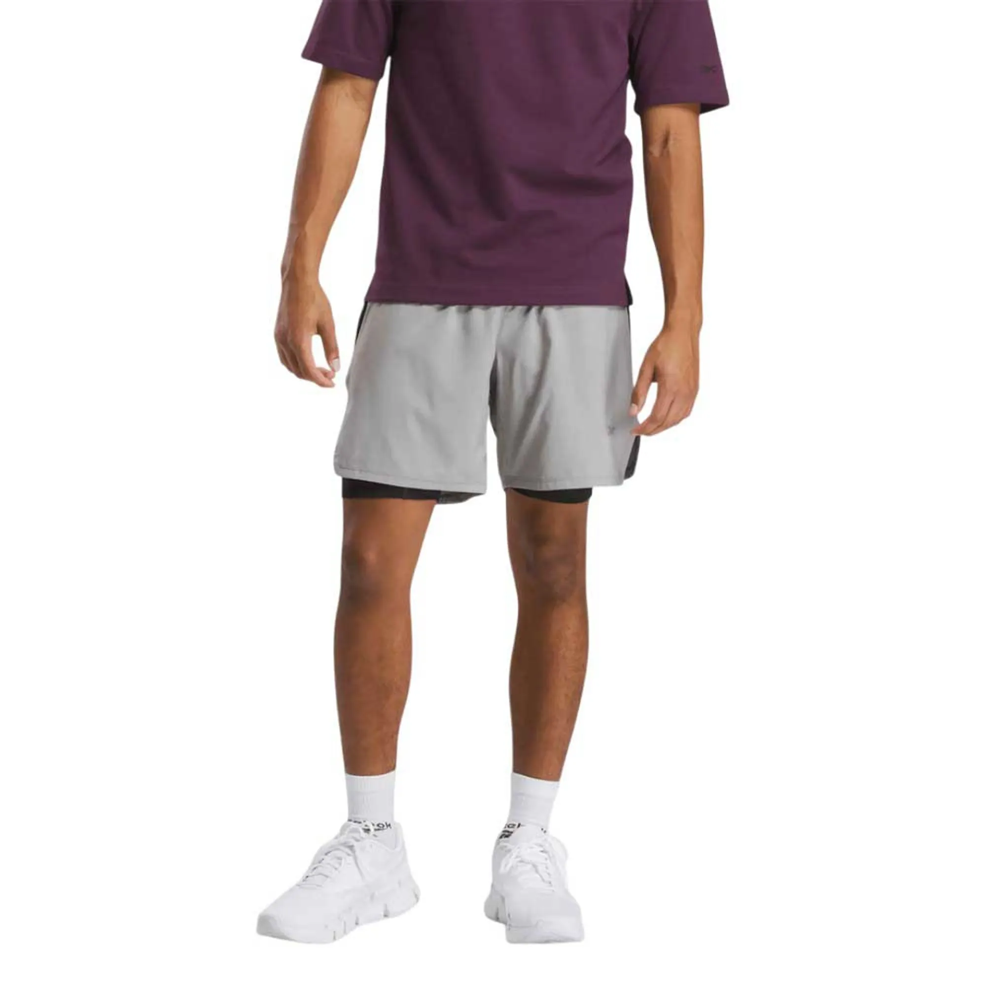 Reebok Running 2 1 Sweat Shorts