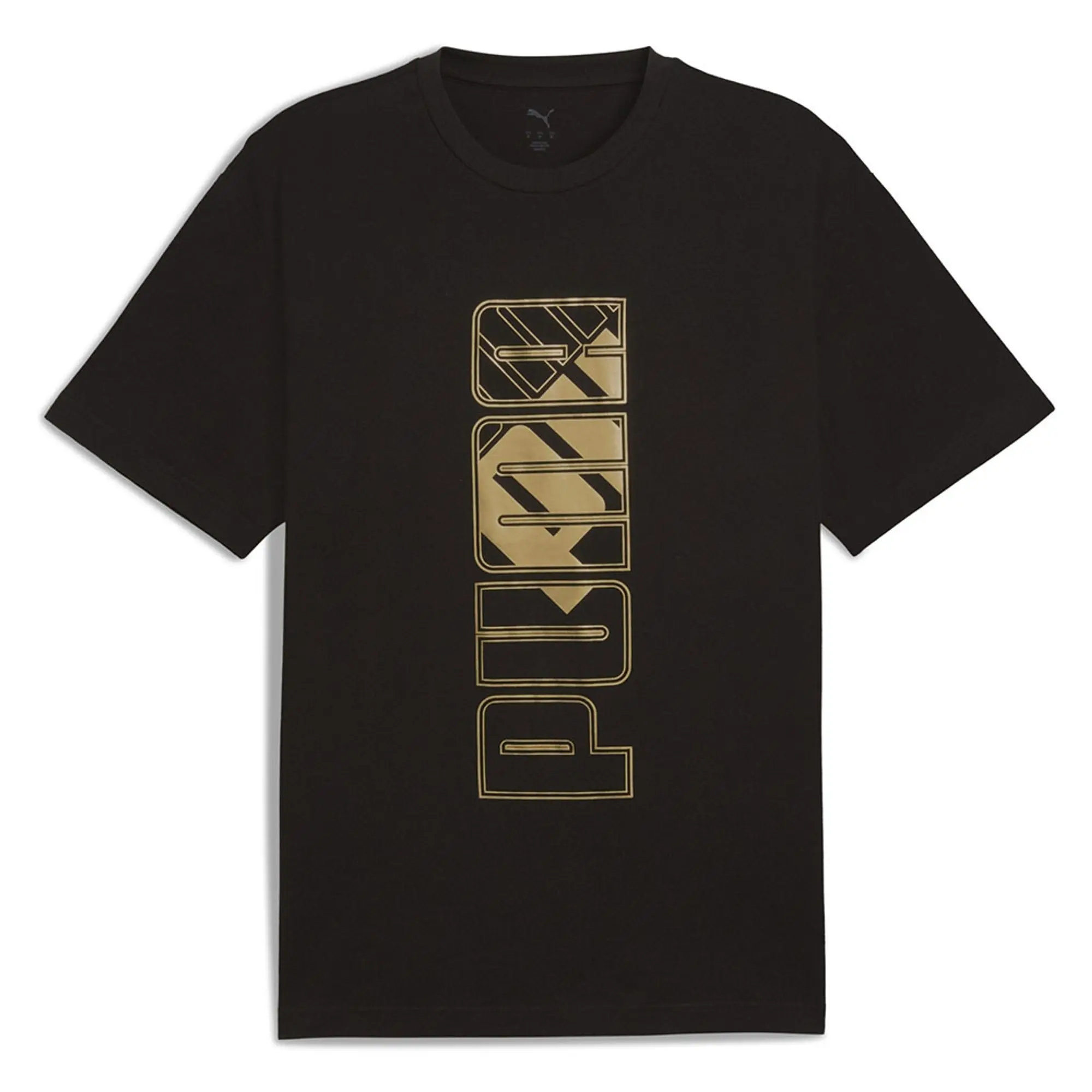 Puma Maximal Metallic Relaxed Fit Short Sleeve T-shirt
