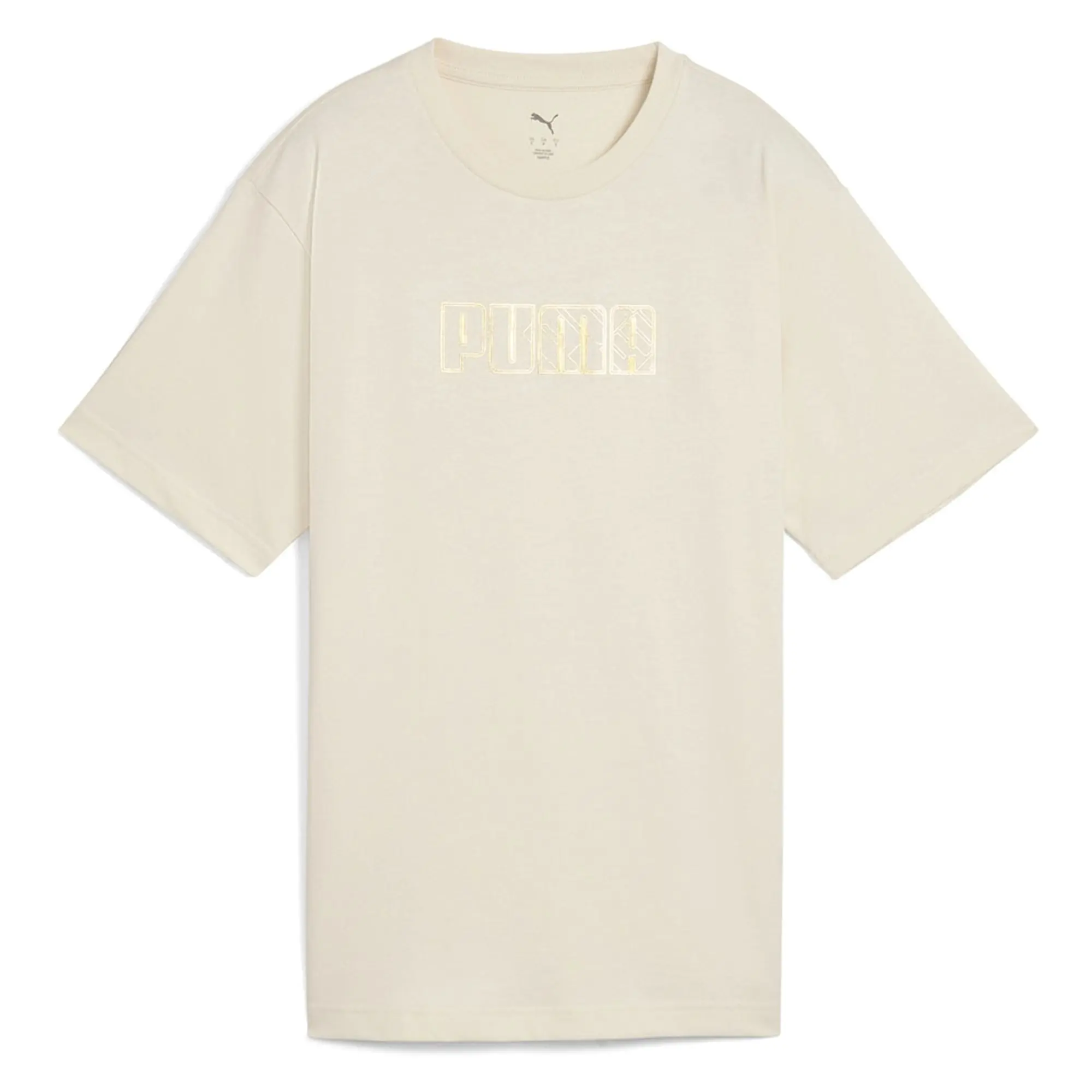 Puma Maximal Metallic Relaxed Fit Short Sleeve T-shirt