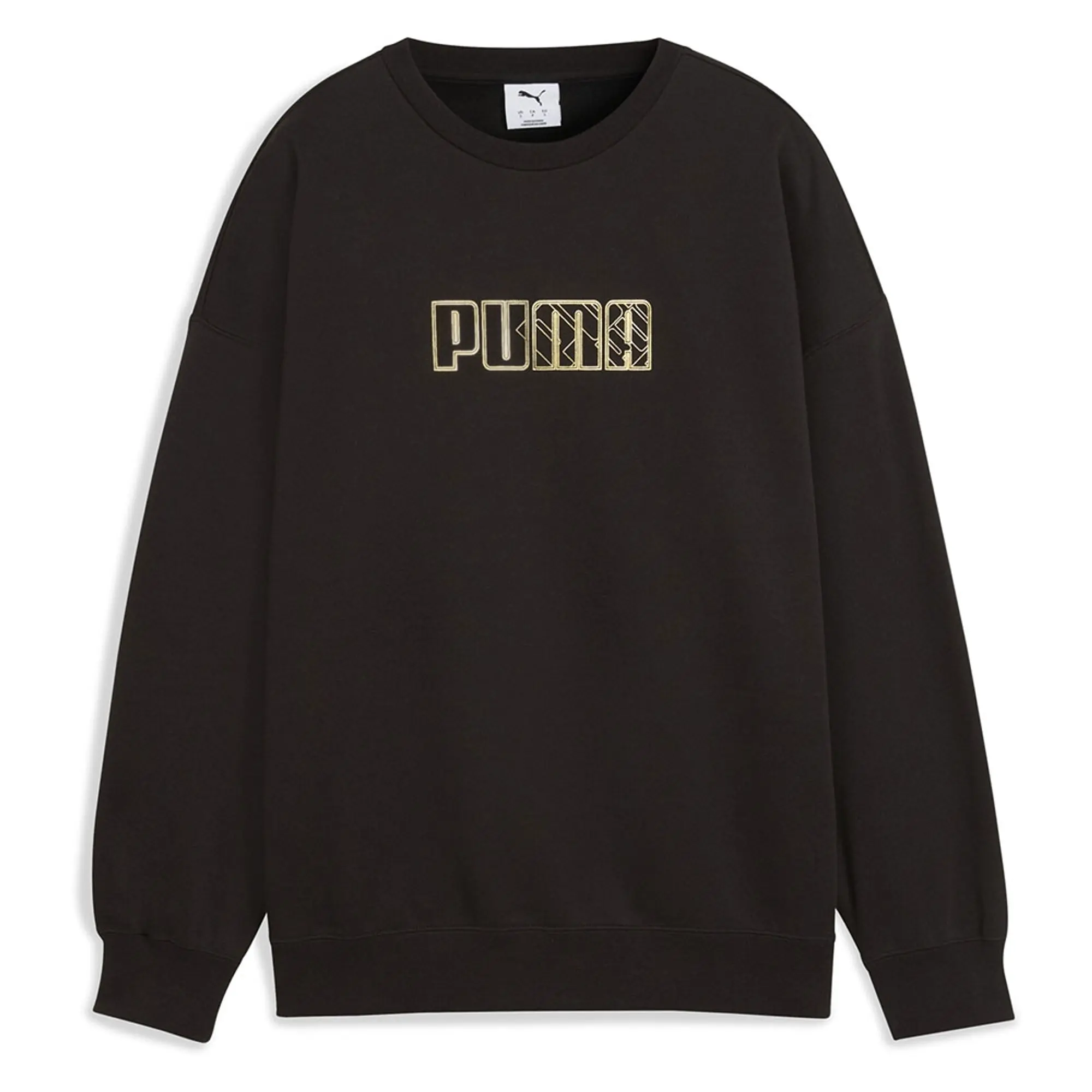Puma Maximal Metallic Oversized Sweatshirt