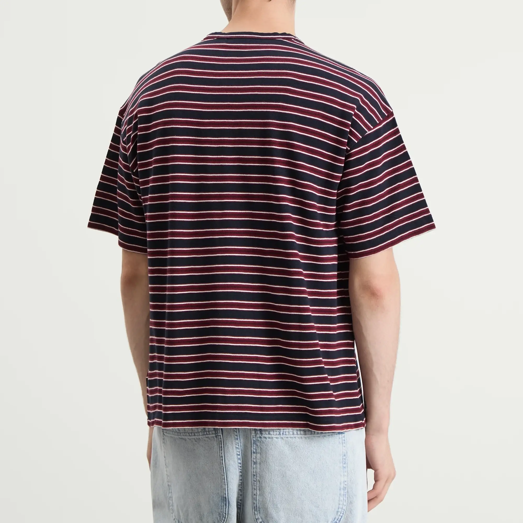YMC Men's Triple Stripe T-Shirt Multi