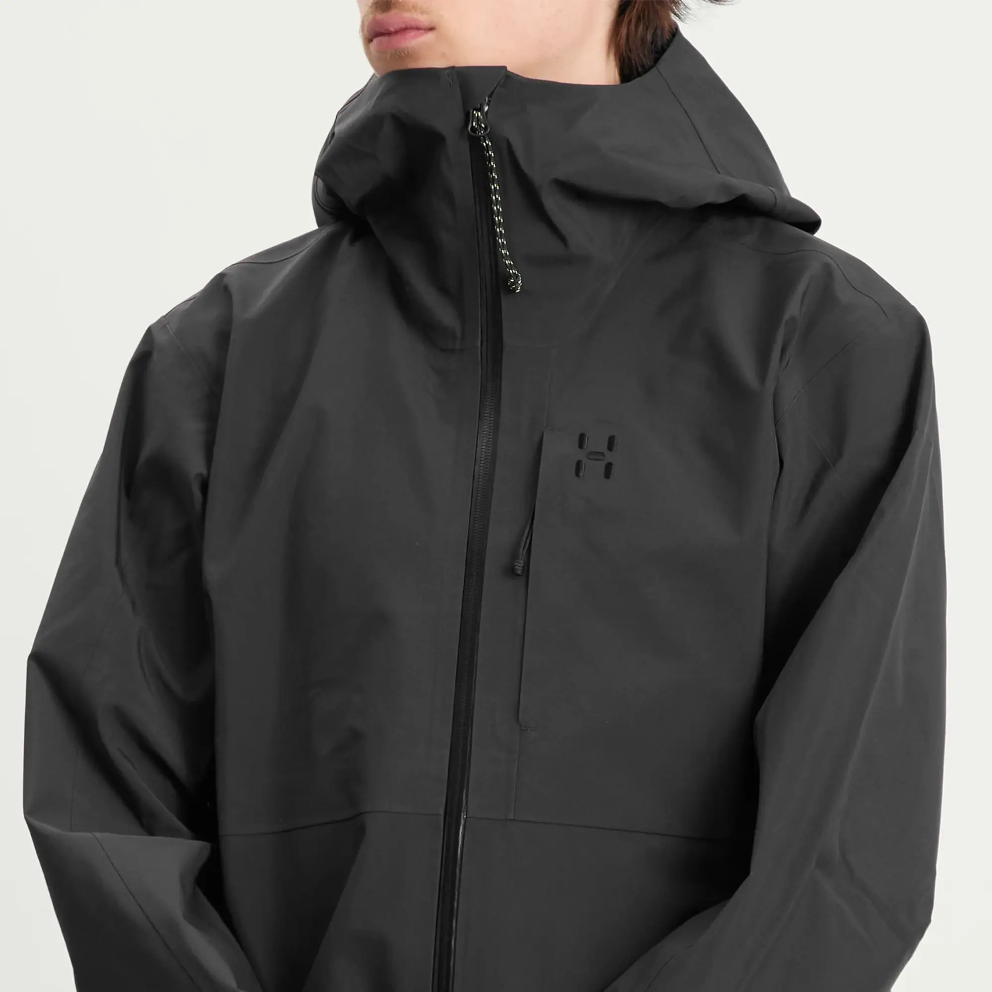 Haglöfs Men's Front Proof II Waterproof Jacket True Black