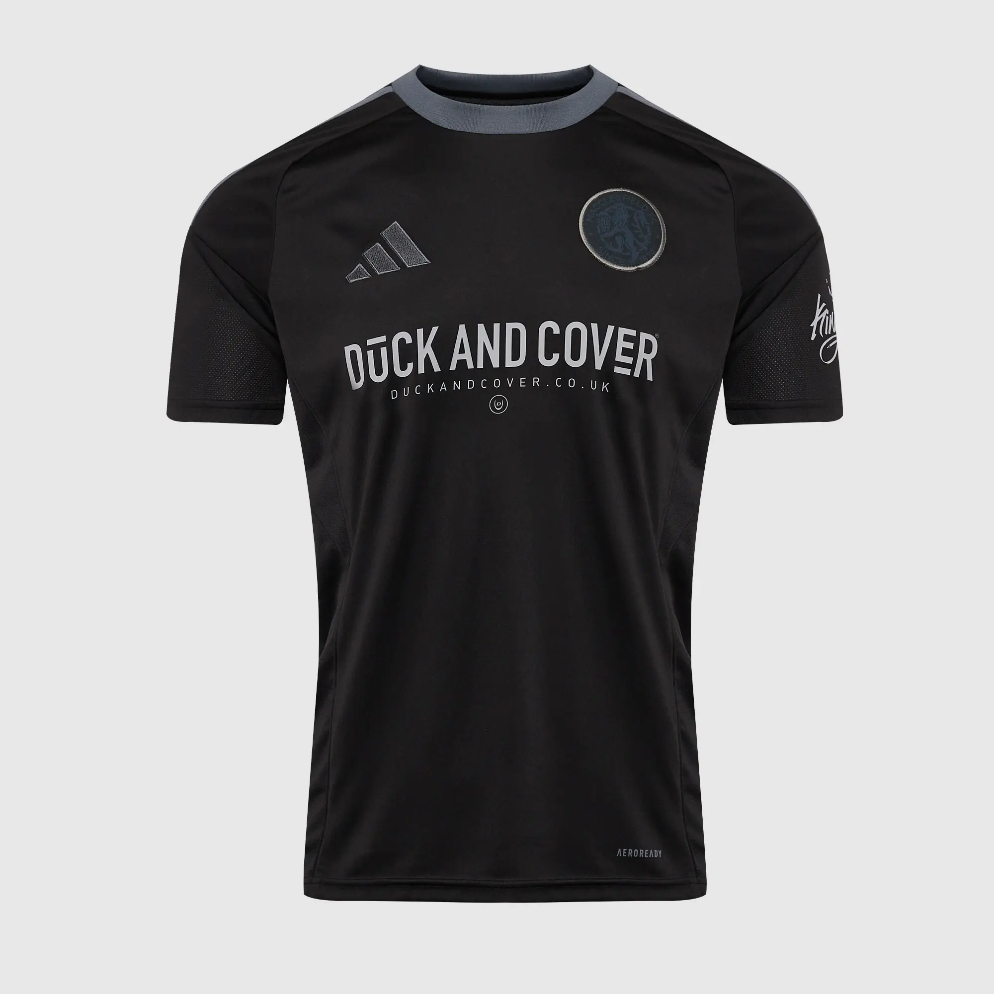 adidas Junior Macclesfield FC 25 26 SS Away Shirt