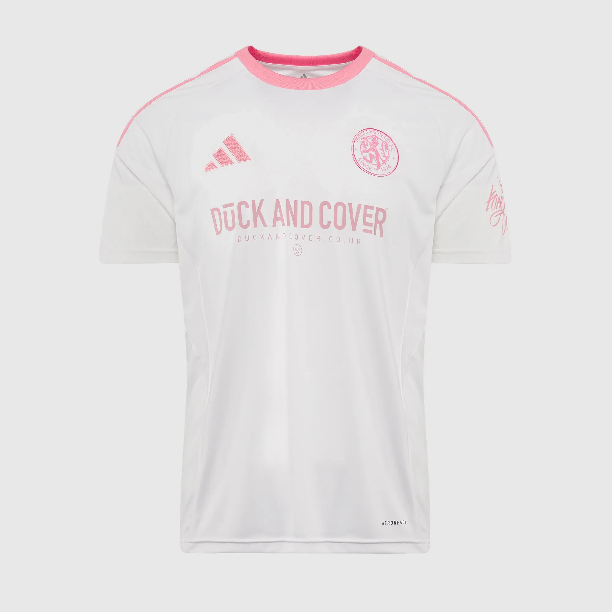 adidas Junior Macclesfield FC 25 26 SS Away Shirt