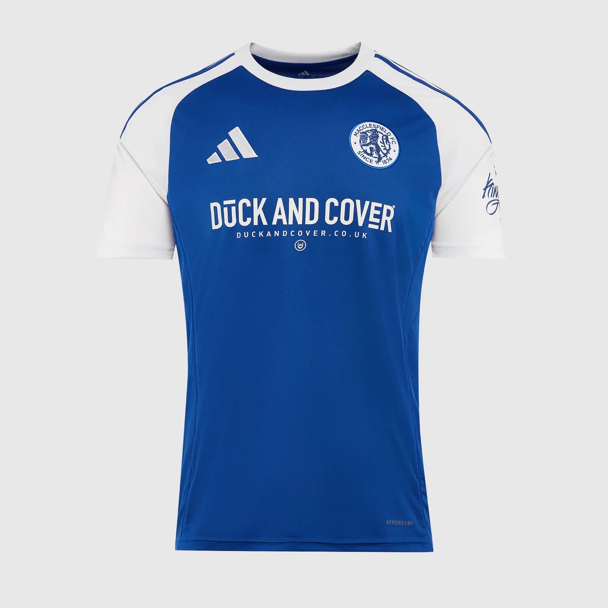 adidas Junior Macclesfield FC 25 26 SS Away Shirt