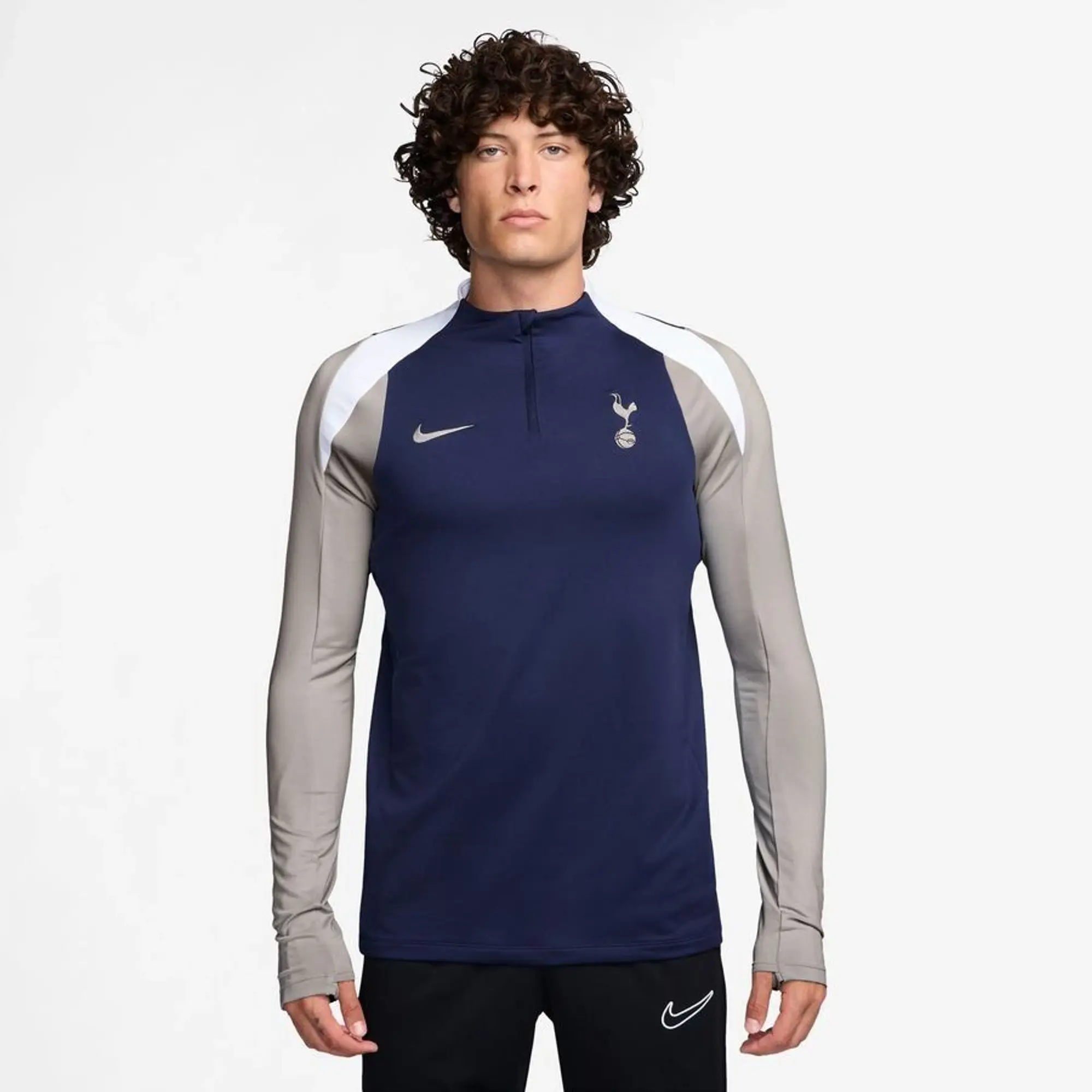 Nike Tottenham Dri-Fit Strike L/S Drill Top - Navy - 2025-2026