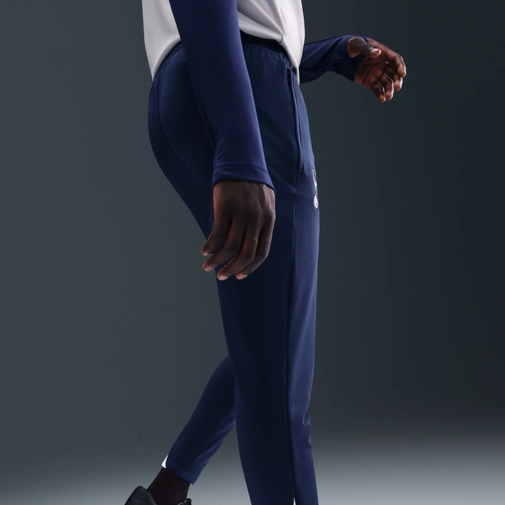 Tottenham Hotspur Strike Men's Nike Dri-FIT Football Knit Pants - Blue - Polyester/Elastane