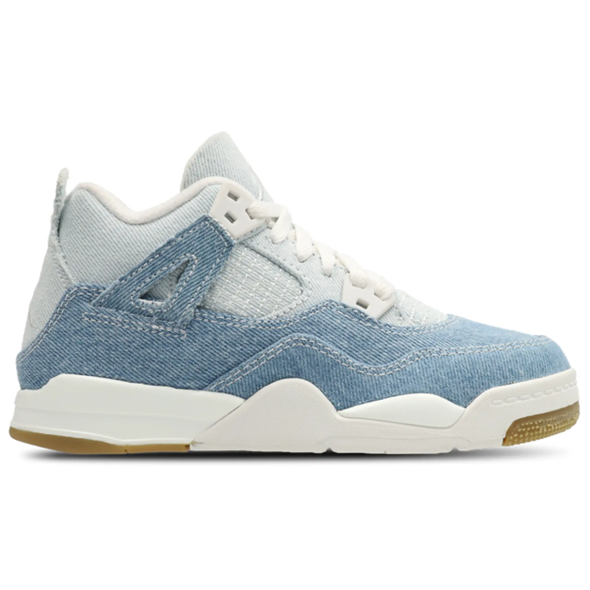 Jordan Retro 4 Toddler Trainers - White