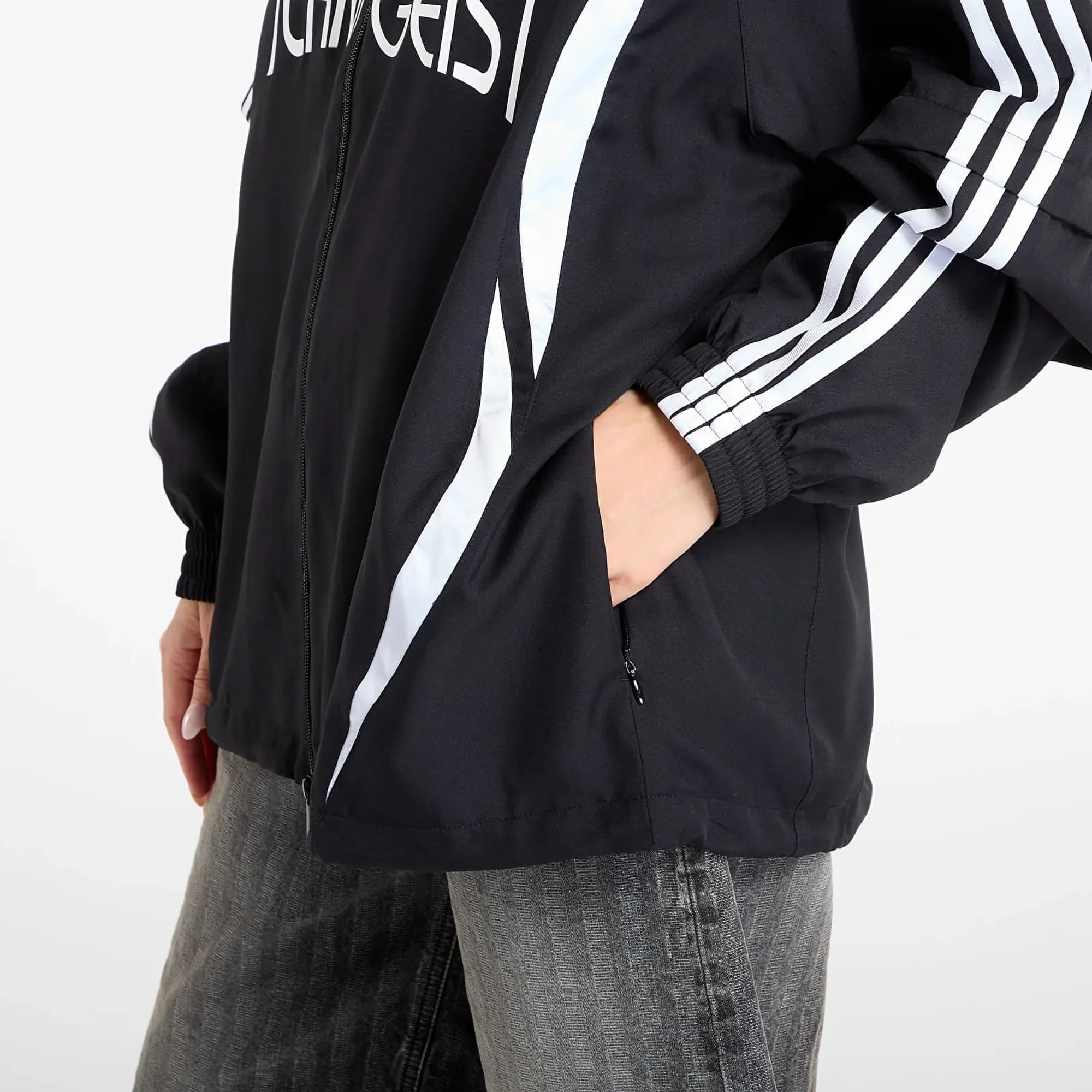 Jacket Adidas Adilenium Season 4 Teamgeist Oversized Track Top Black L