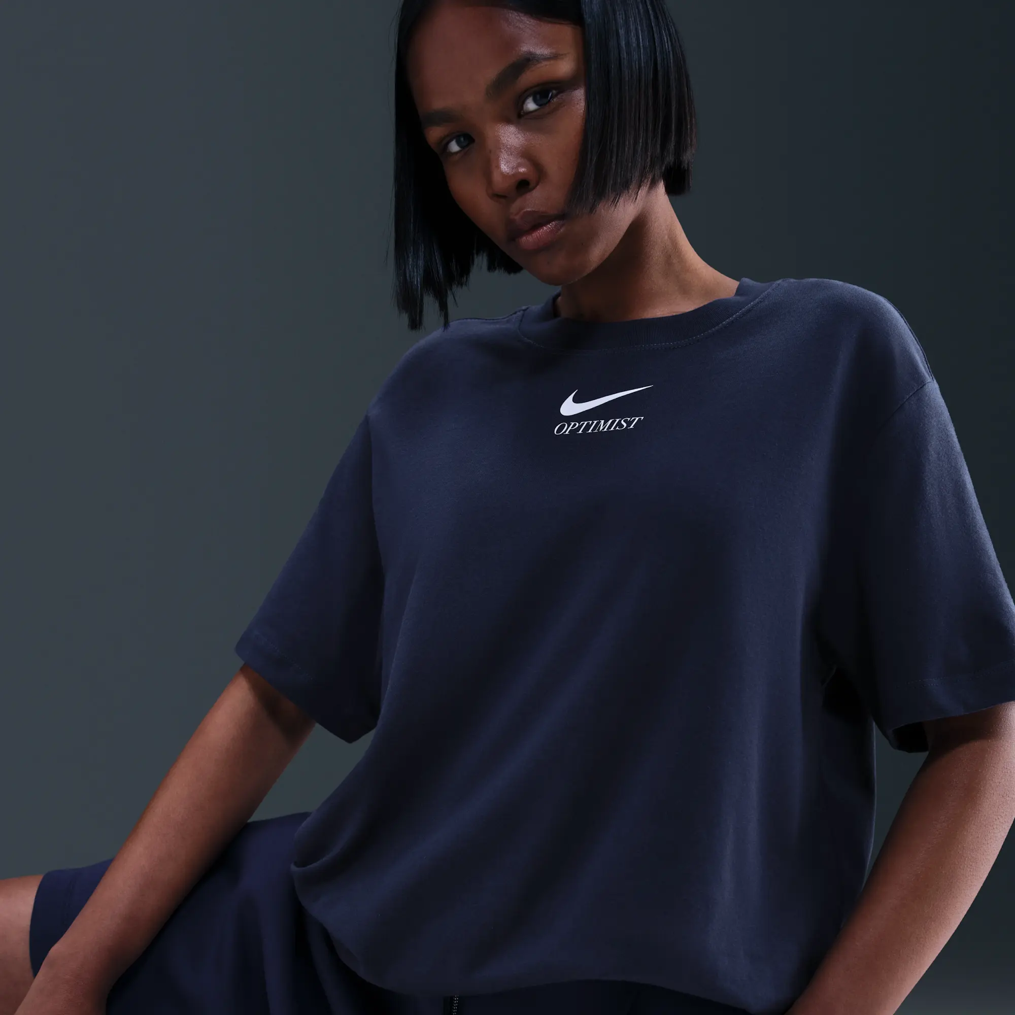 Nike Sportswear Women's T-Shirt - Blue