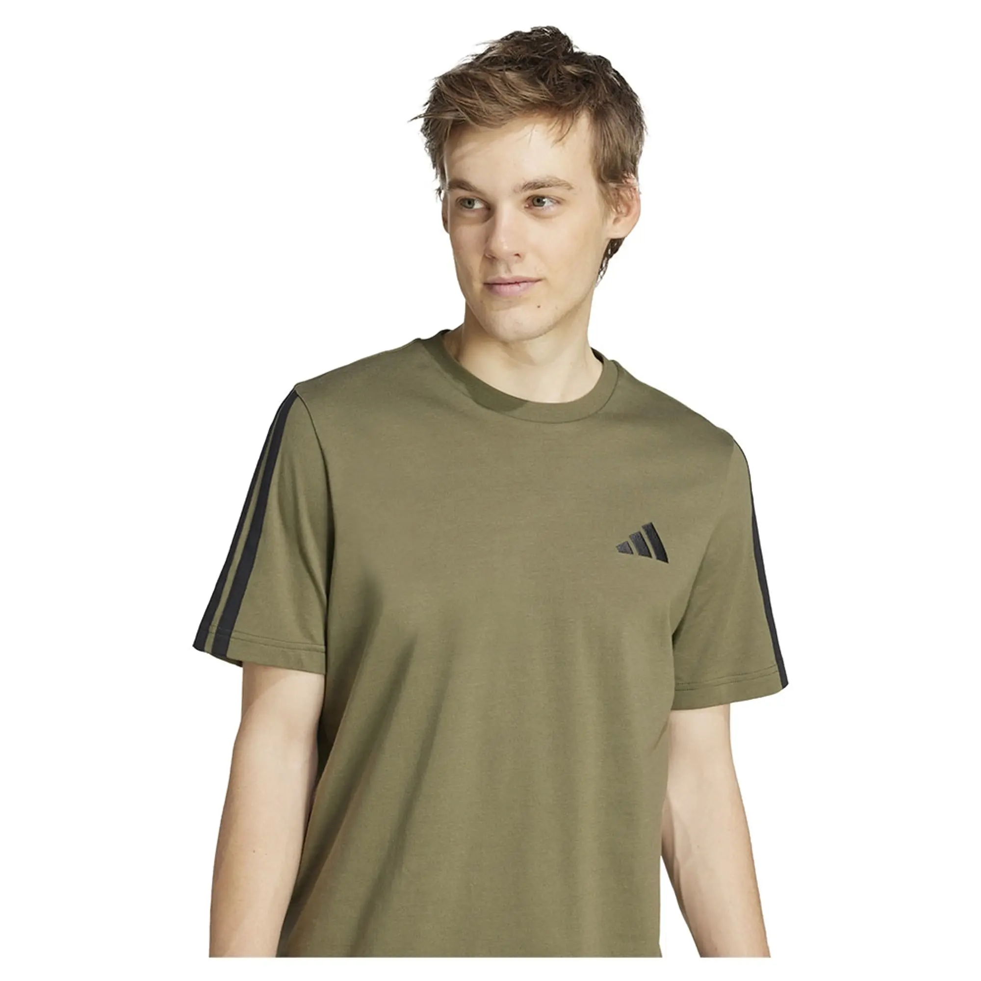 Adidas 3 Stripes Short Sleeve T-shirt