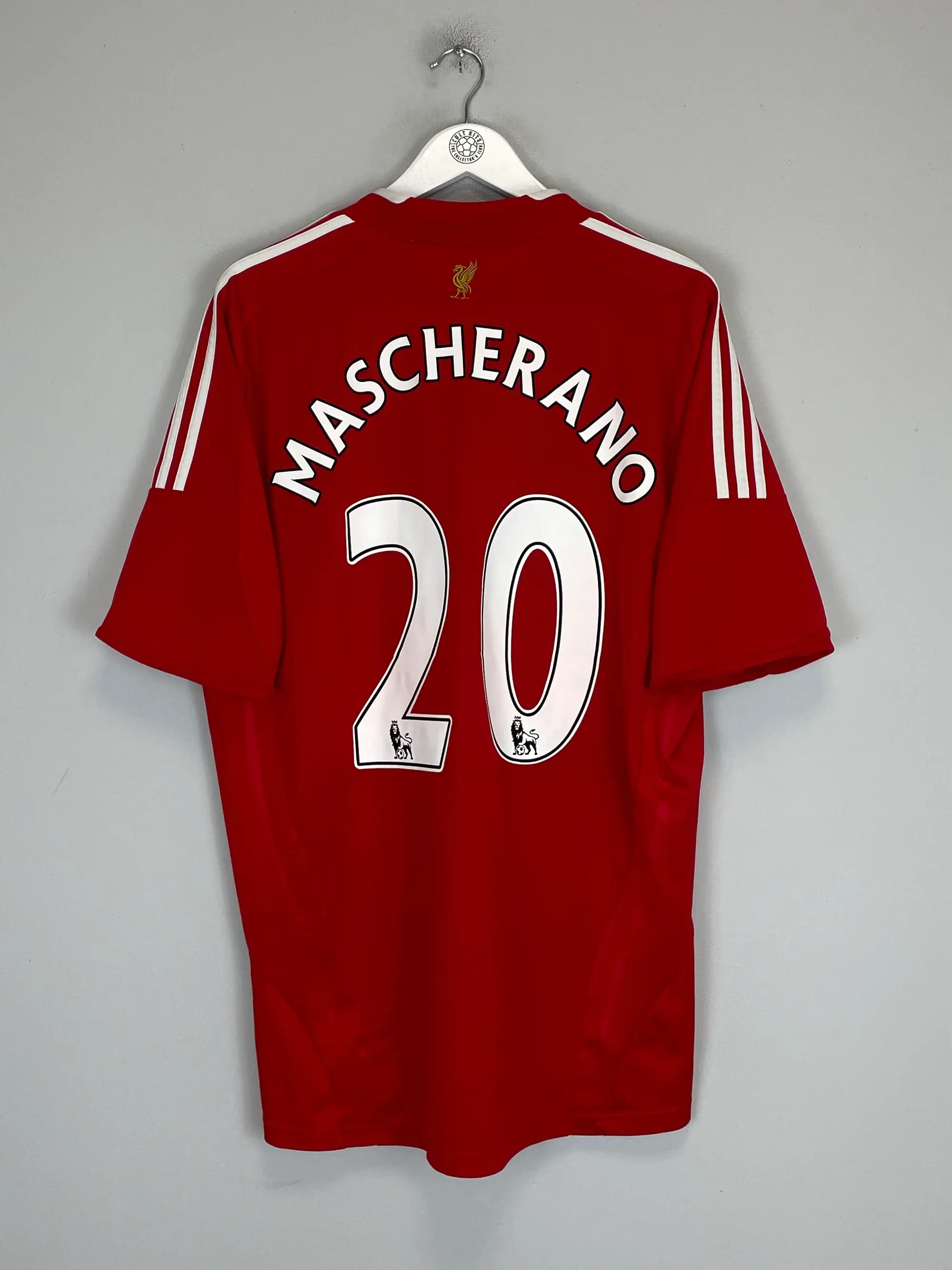 2008/10 LIVERPOOL MASCHERANO #20 HOME SHIRT (XL) ADIDAS | CULT KITS