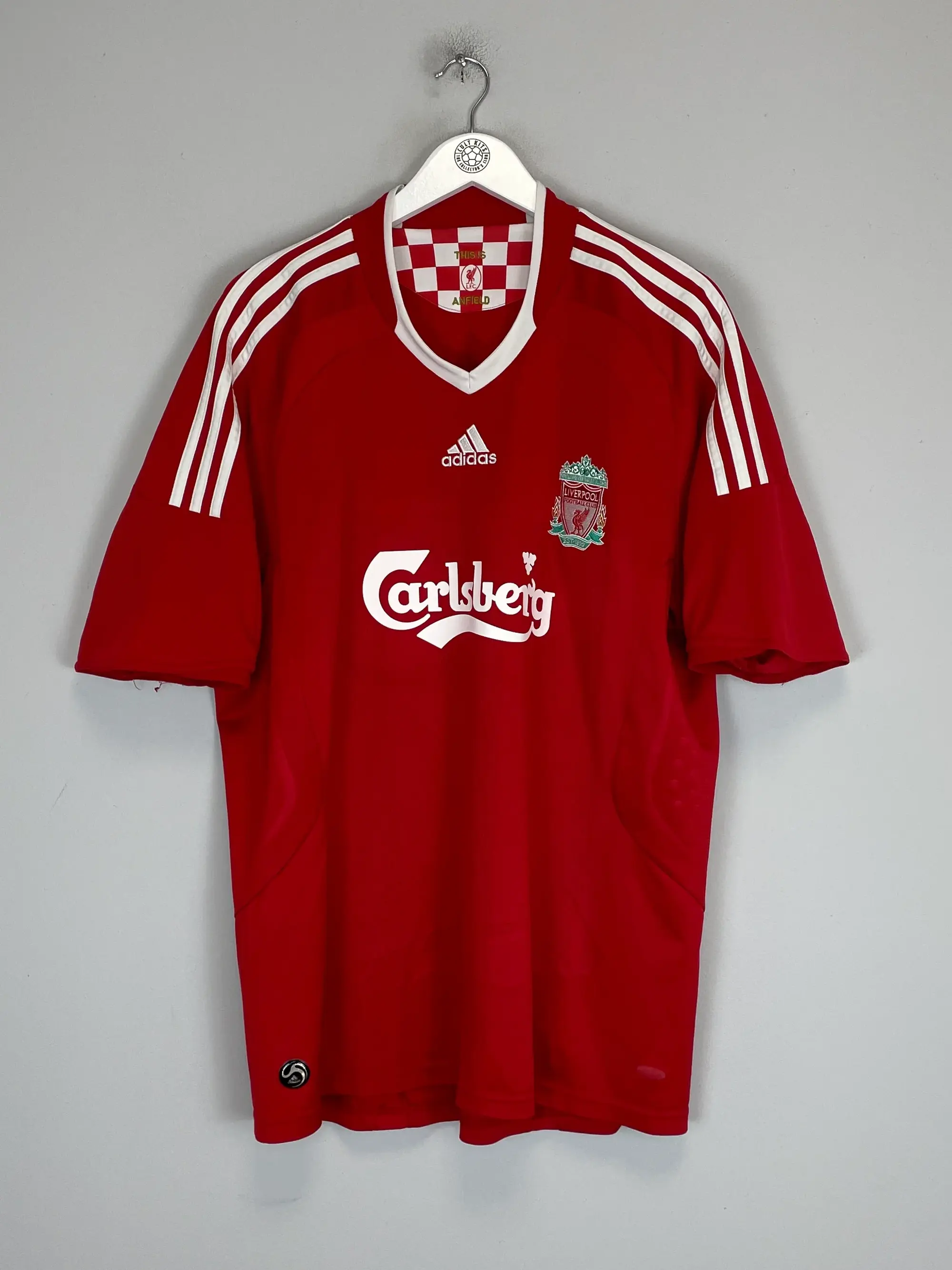 2008/10 LIVERPOOL MASCHERANO #20 HOME SHIRT (XL) ADIDAS | CULT KITS