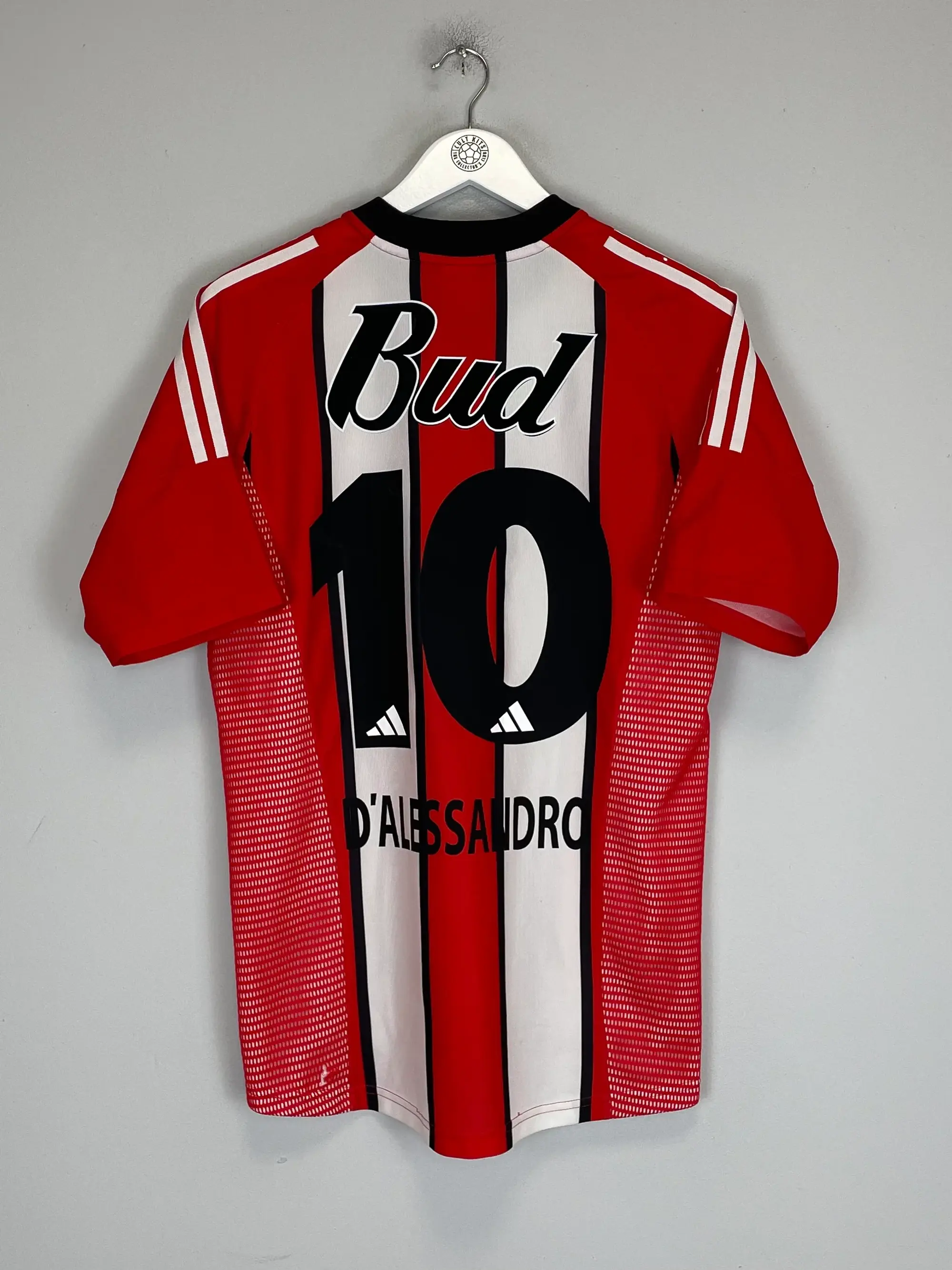 2002/03 RIVER PLATE D'ALESSANDRO #10 HOME SHIRT (S) ADIDAS | CULT KITS