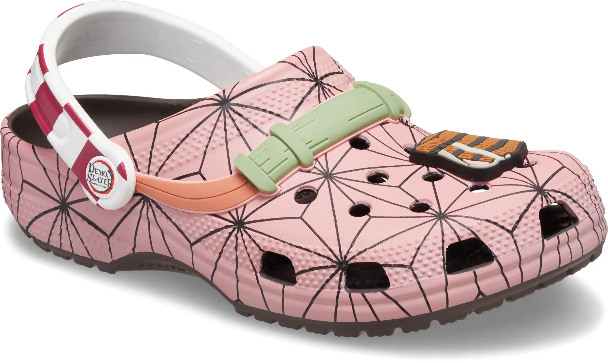 Crocs | Unisex | Classic Demon Slayer Nezuko | Clogs | Espresso | W4/M3