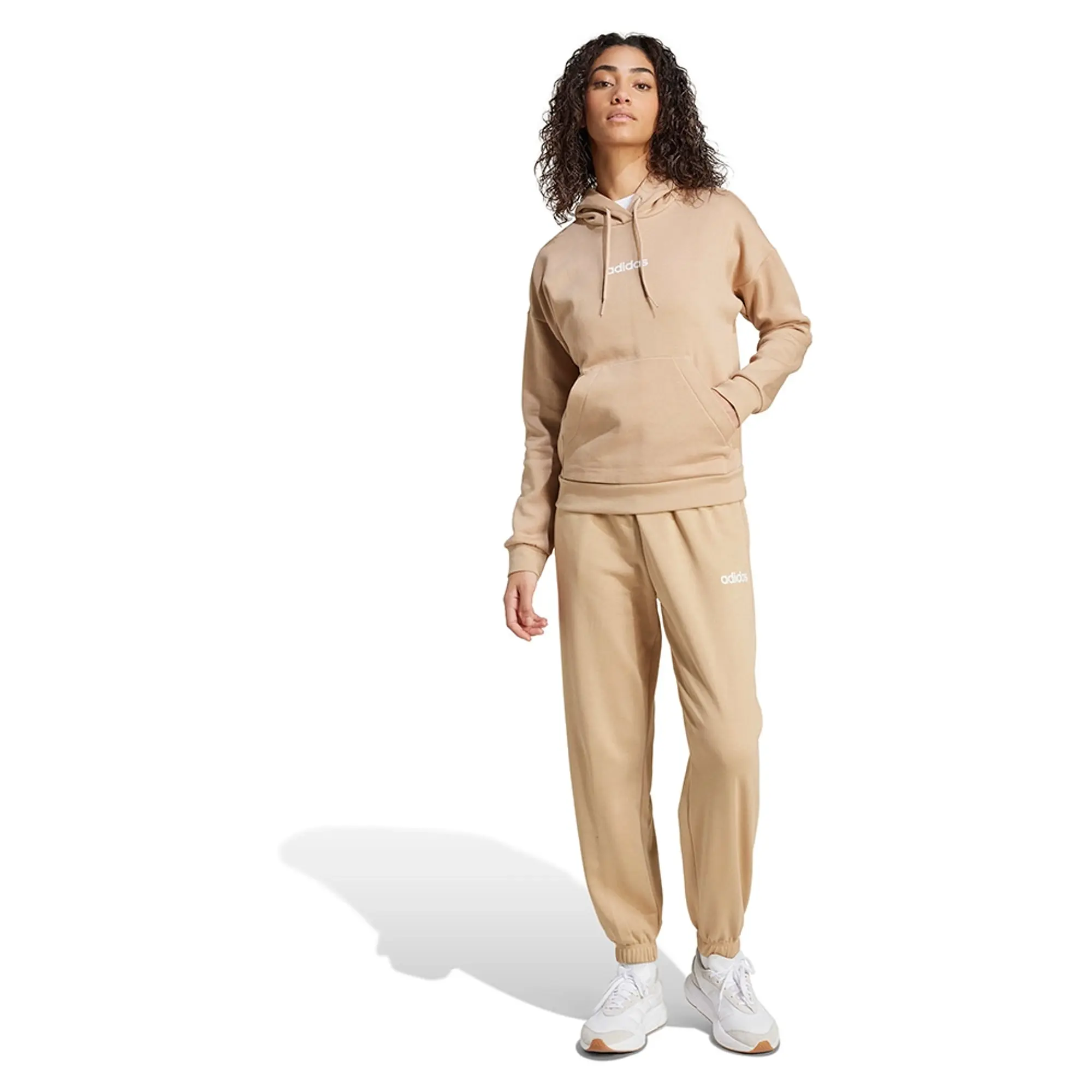 Adidas Essentials Linear Fleece Hoodie