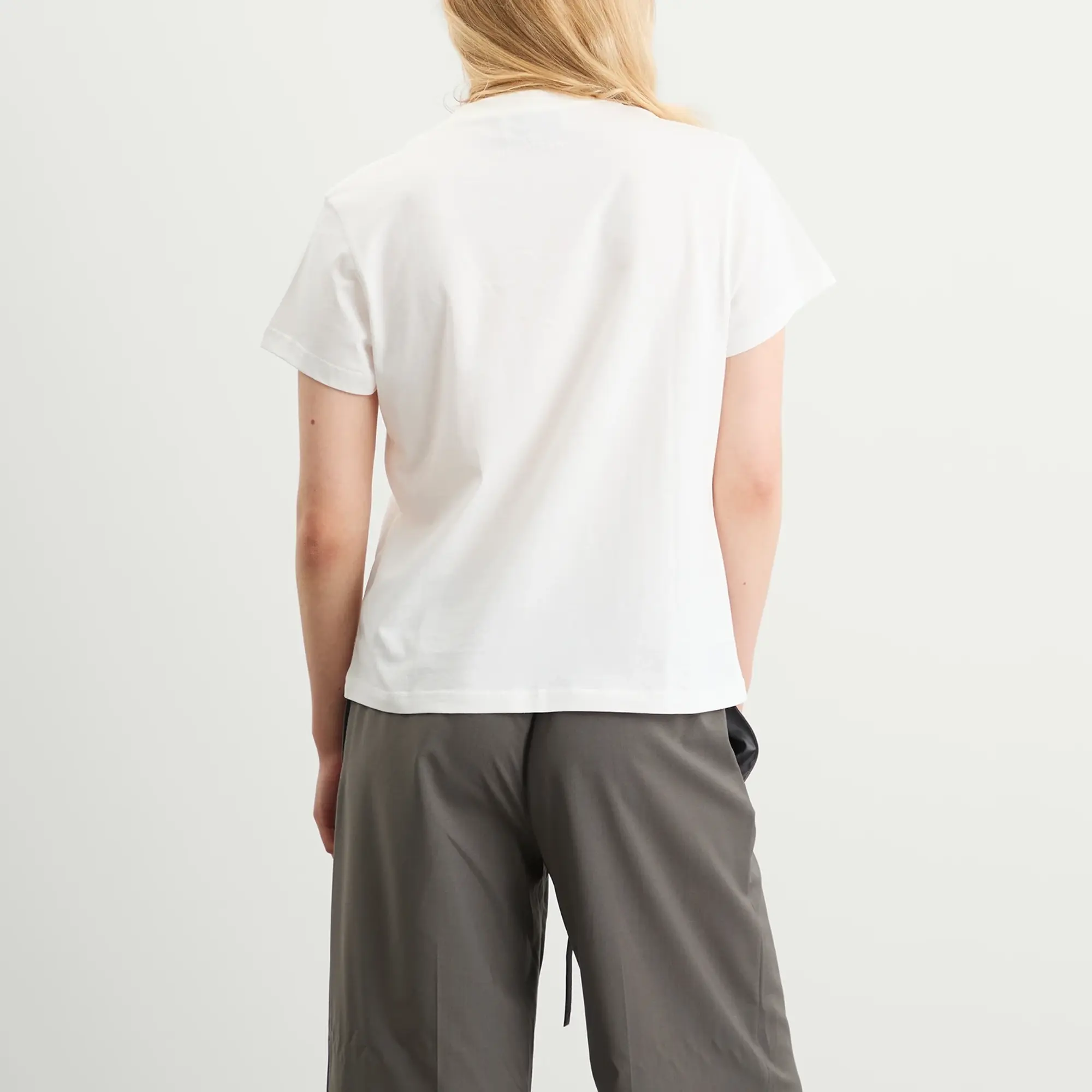 Studio Nicholson Women's Marine T-Shirt Off White