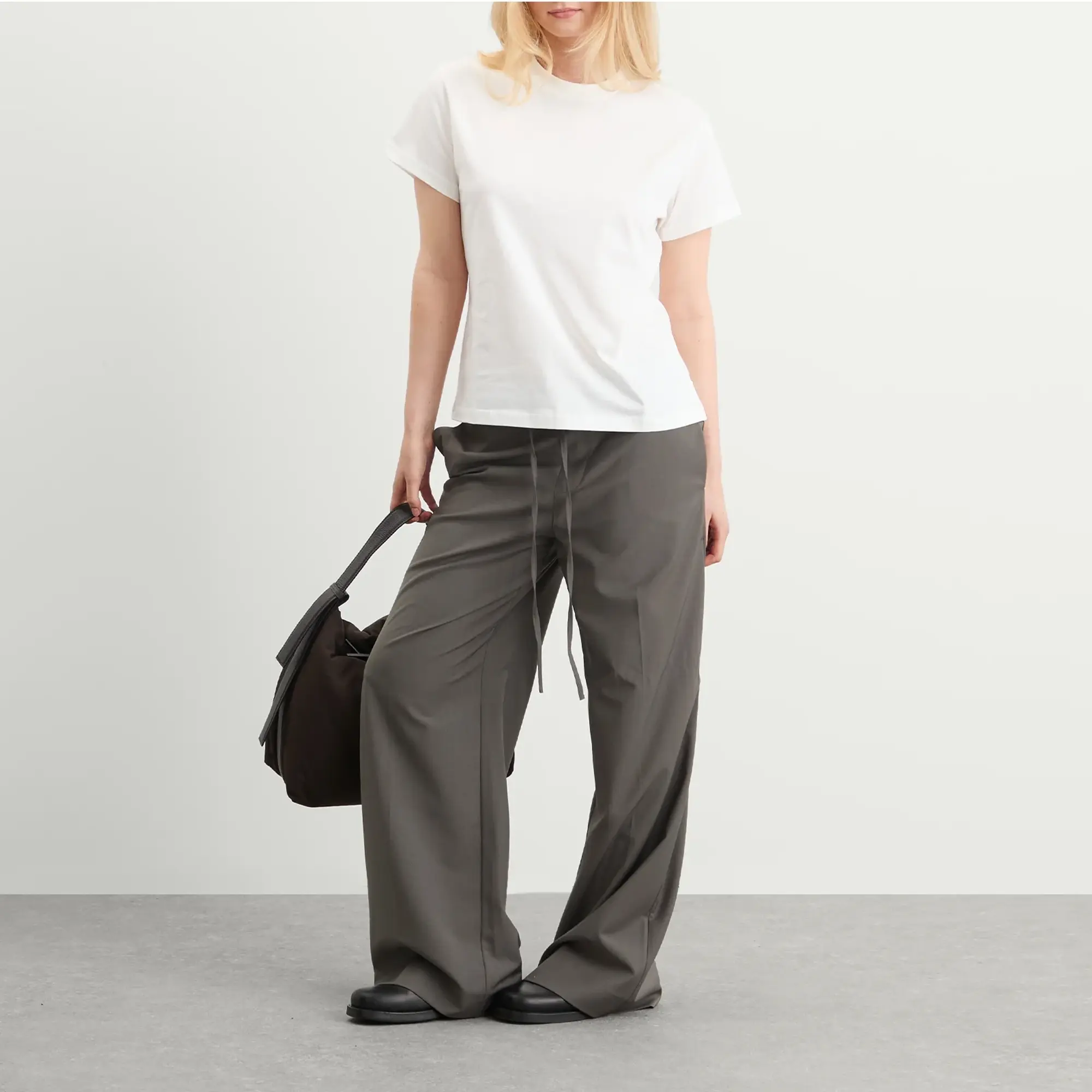 Studio Nicholson Women's Marine T-Shirt Off White